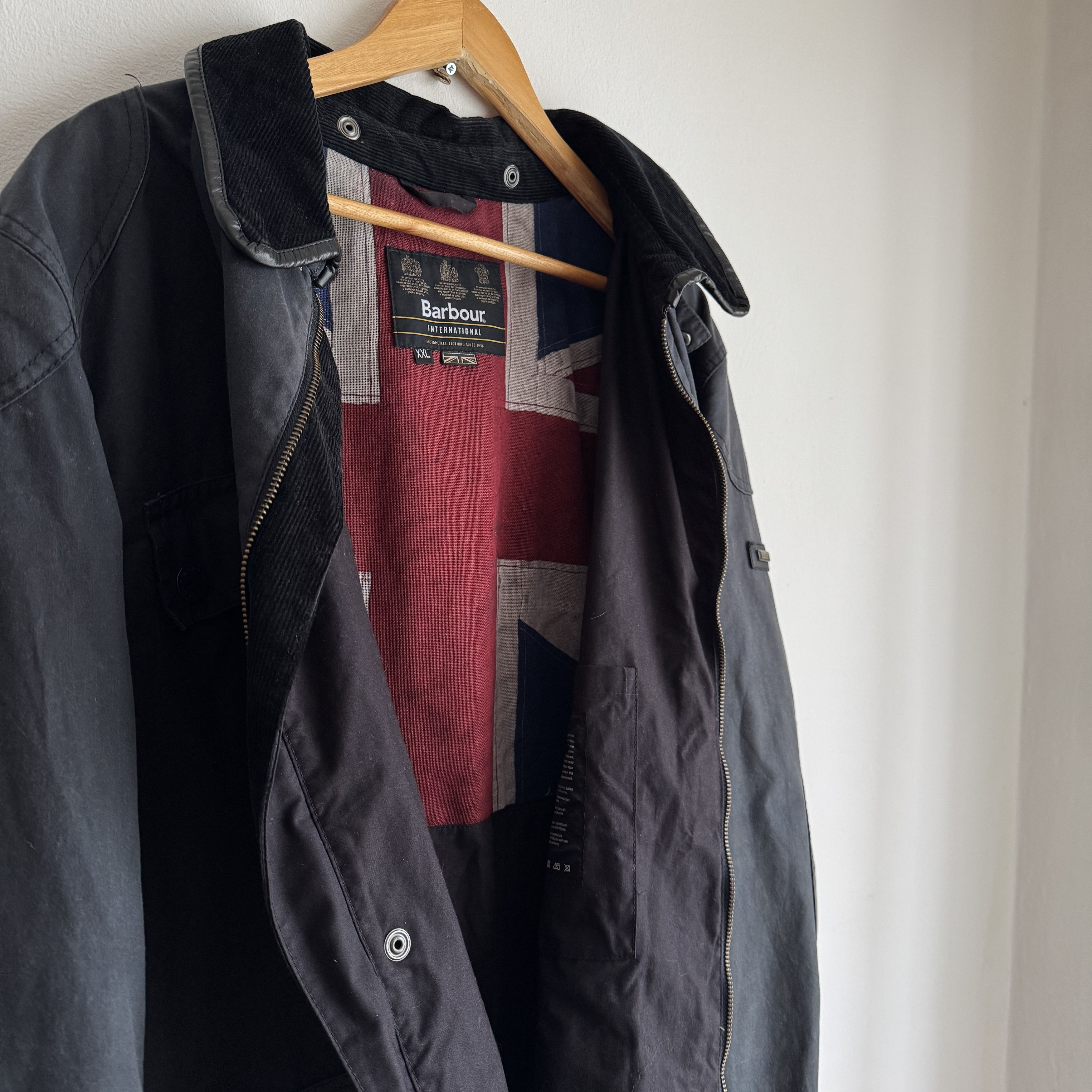 Barbour Barbour International Wax Cotton Mens Jacket XXL Size US XXL / EU 58 / 5 - 13 Thumbnail