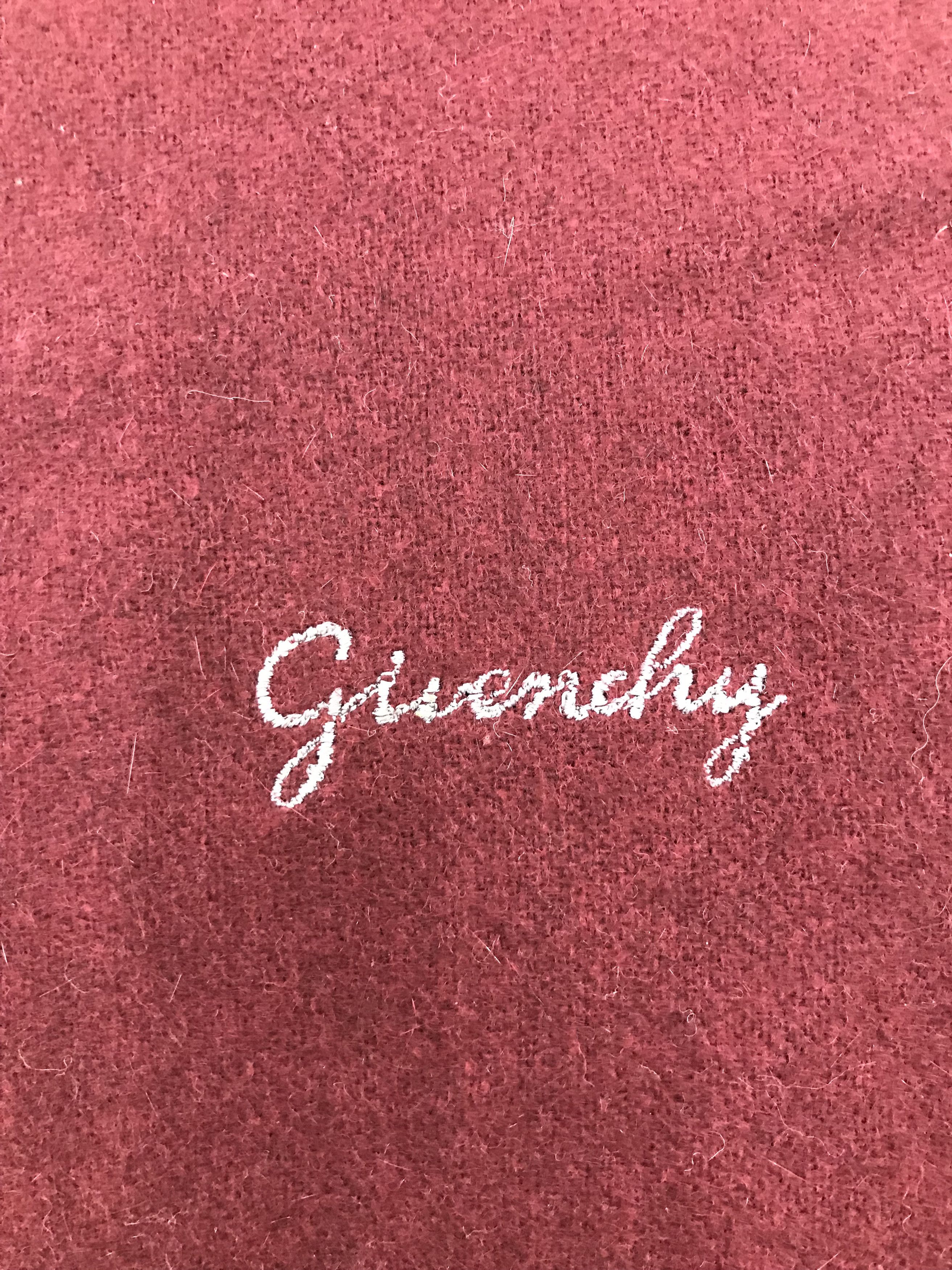 Vintage Givenchy Scarf / Muffler / Neckwear - WW1081 Size ONE SIZE - 4 Thumbnail