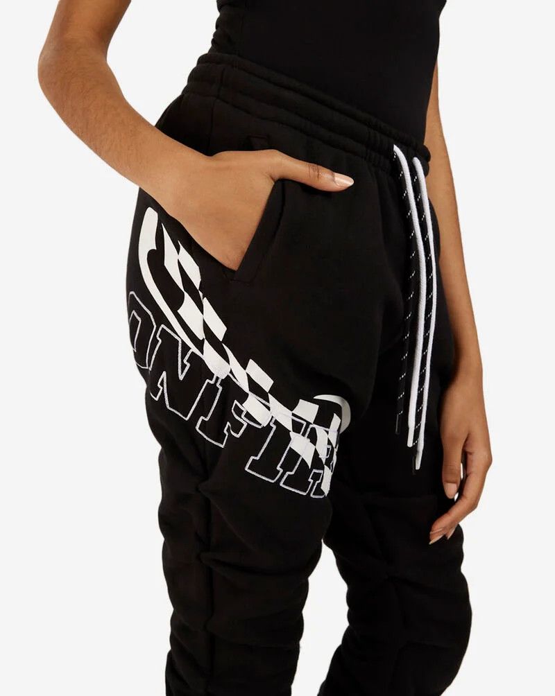 Smoke Rise Smoke Rise Racing Fleece Stacked Pants Size Medium Size 28" / US 6 / IT 42 - 9 Thumbnail
