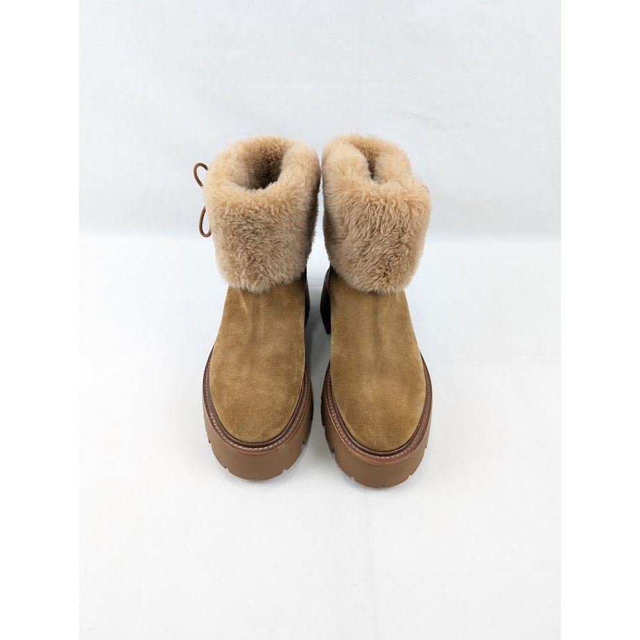 Celine o1rshd1 Shearling Boots in Brown Size US 11 / IT 41 - 14 Thumbnail