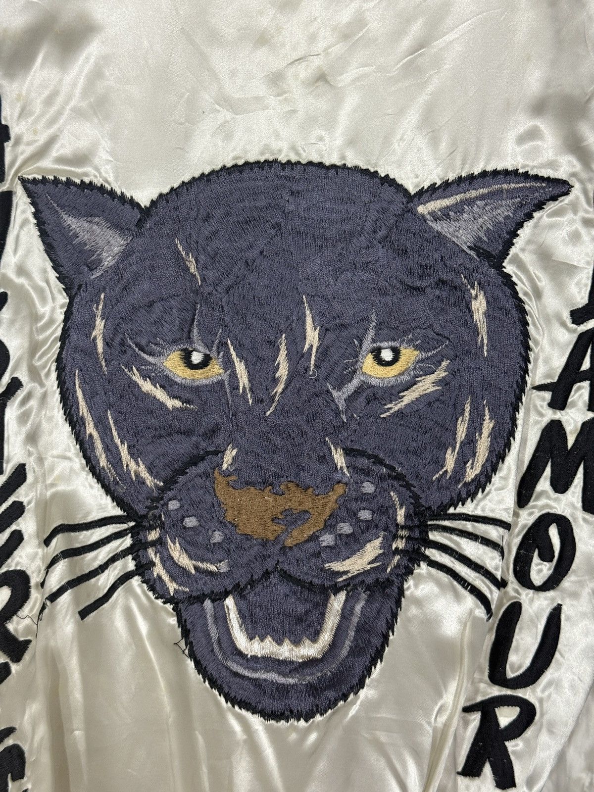 Hysteric Glamour Vintage Hysteric Glamour Satin Bomber Jacket Size US XL / EU 56 / 4 - 9 Thumbnail