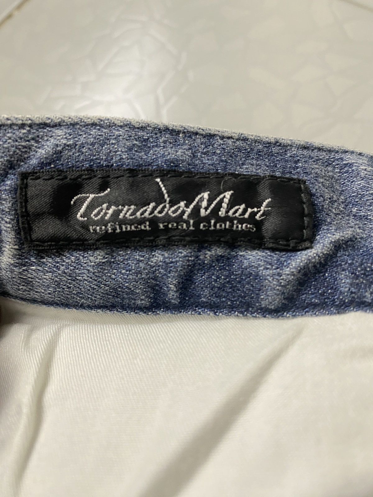 If Six Was Nine Tornado Mart Flared Seawash Bootcut Jeans Size US 30 / EU 46 - 12 Thumbnail