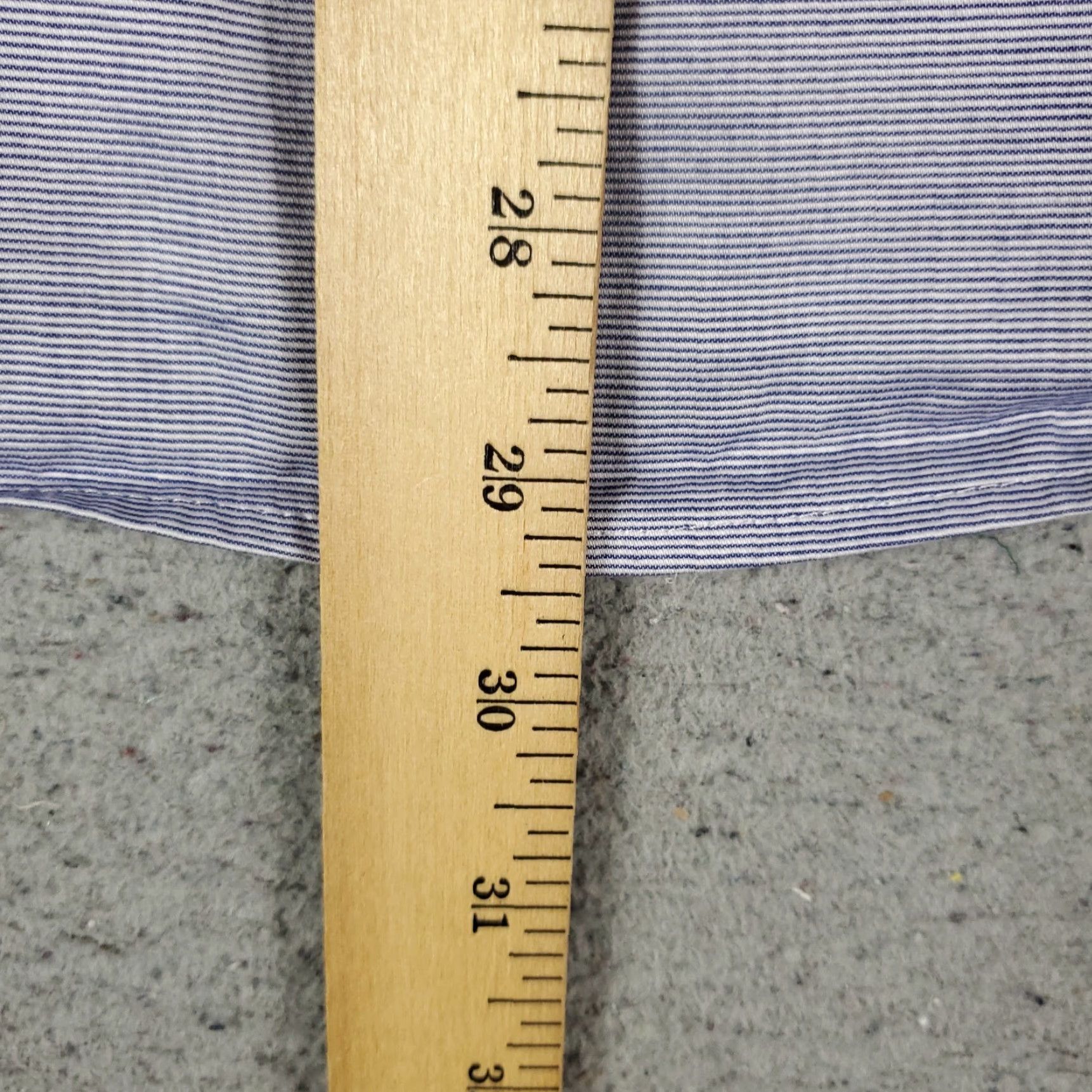 Ted Baker VINTAGE None Shirt Men Size 16 Blue Dress Button Up Long Sleeve Business Casual Formal Wedding Size 42R - 4 Thumbnail