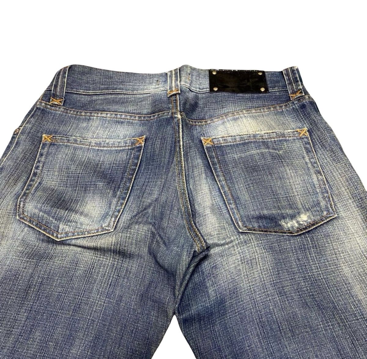 Dolce & Gabbana DOLCE & GABBANA Low-Rise Wide Straight Denim Jeans Size 40 Size US 30 / EU 46 - 2 Thumbnail