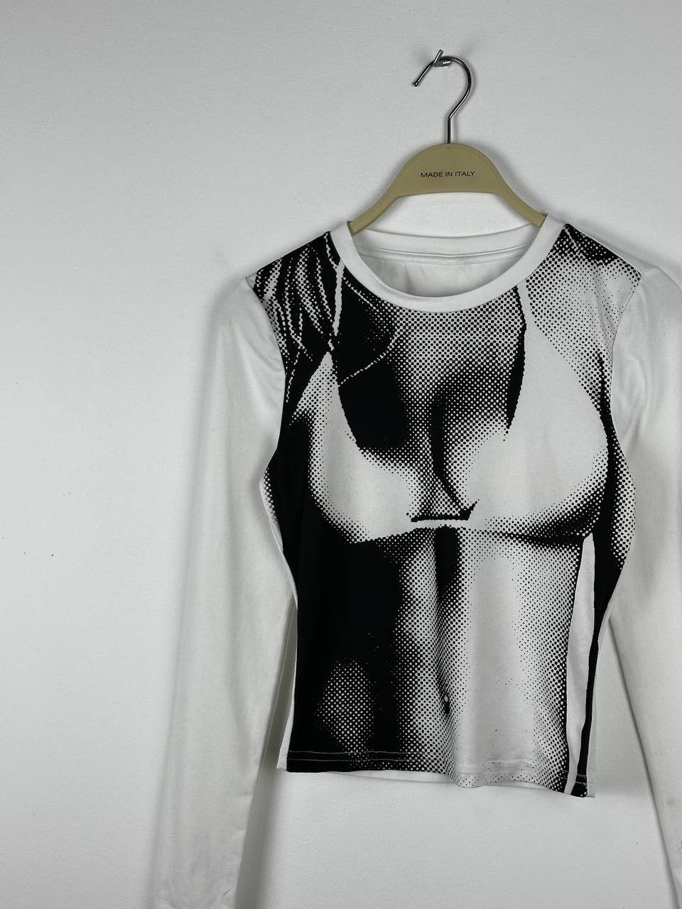 Designer × Japanese Brand Avant Garde Naked Woman AOP Sexy LS T Shirt Size S / US 4 / IT 40 - 3 Thumbnail