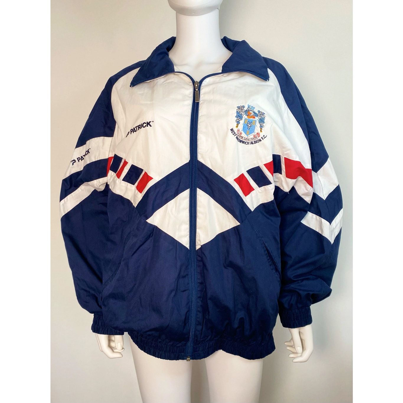 Other 90s Patrick x West Bromwich Albion F.C. Windbreaker – XL Size US XL / EU 56 / 4 - 2 Thumbnail