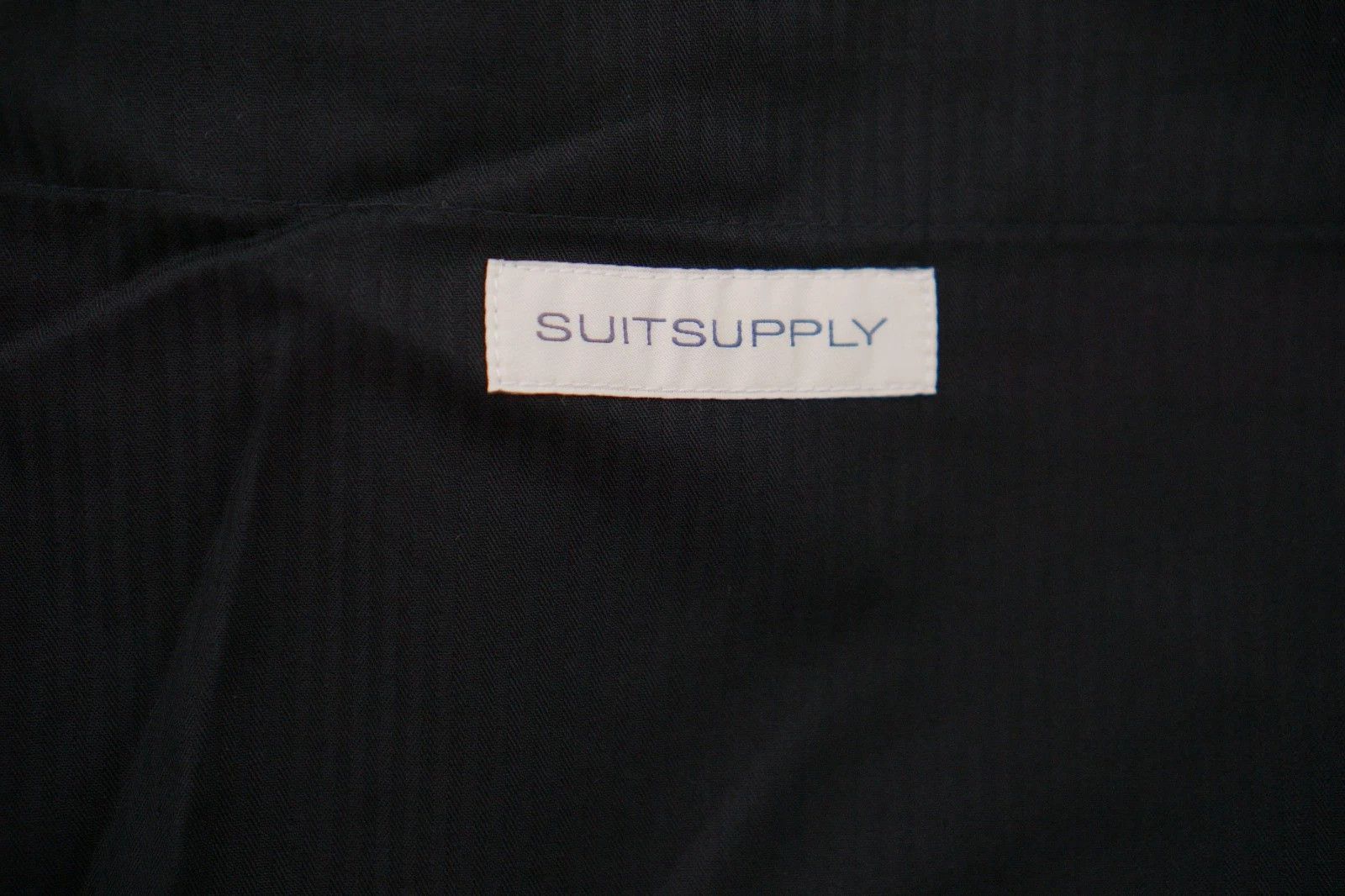 Suitsupply Men Suitsupply Pants Trousers Navy Blue Brescia Wool UK/US46 Size 46R - 8 Thumbnail