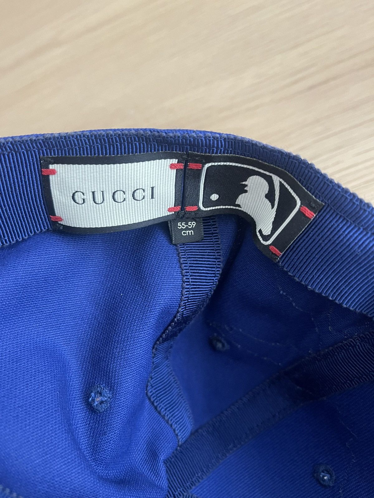 Gucci × MLB Gucci x MLB Navy Baseball Hat Size ONE SIZE - 5 Thumbnail