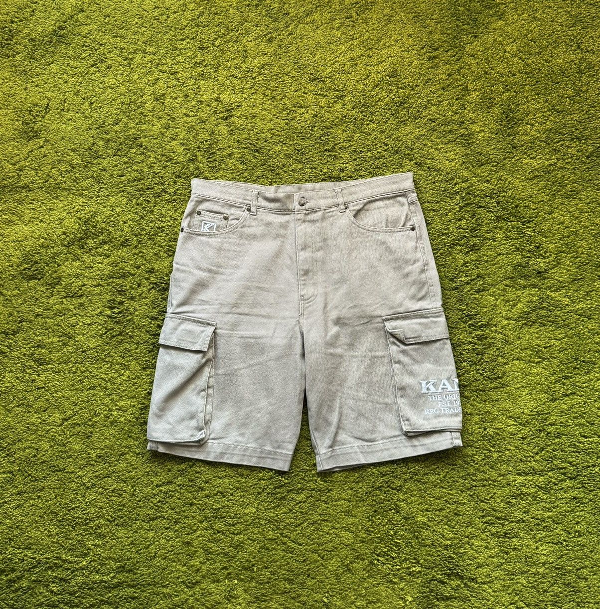 Designer × Karl Kani Karl Kani denim cargo shorts Size US 34 / EU 50 - 1 Thumbnail