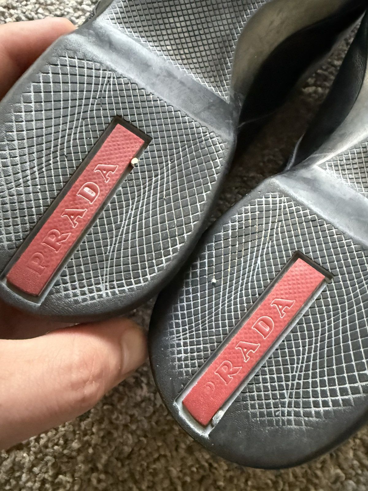 Prada Prada Leather Derby Shoes / Minimal Dress Shoes Size US 10 / EU 43 - 9 Thumbnail
