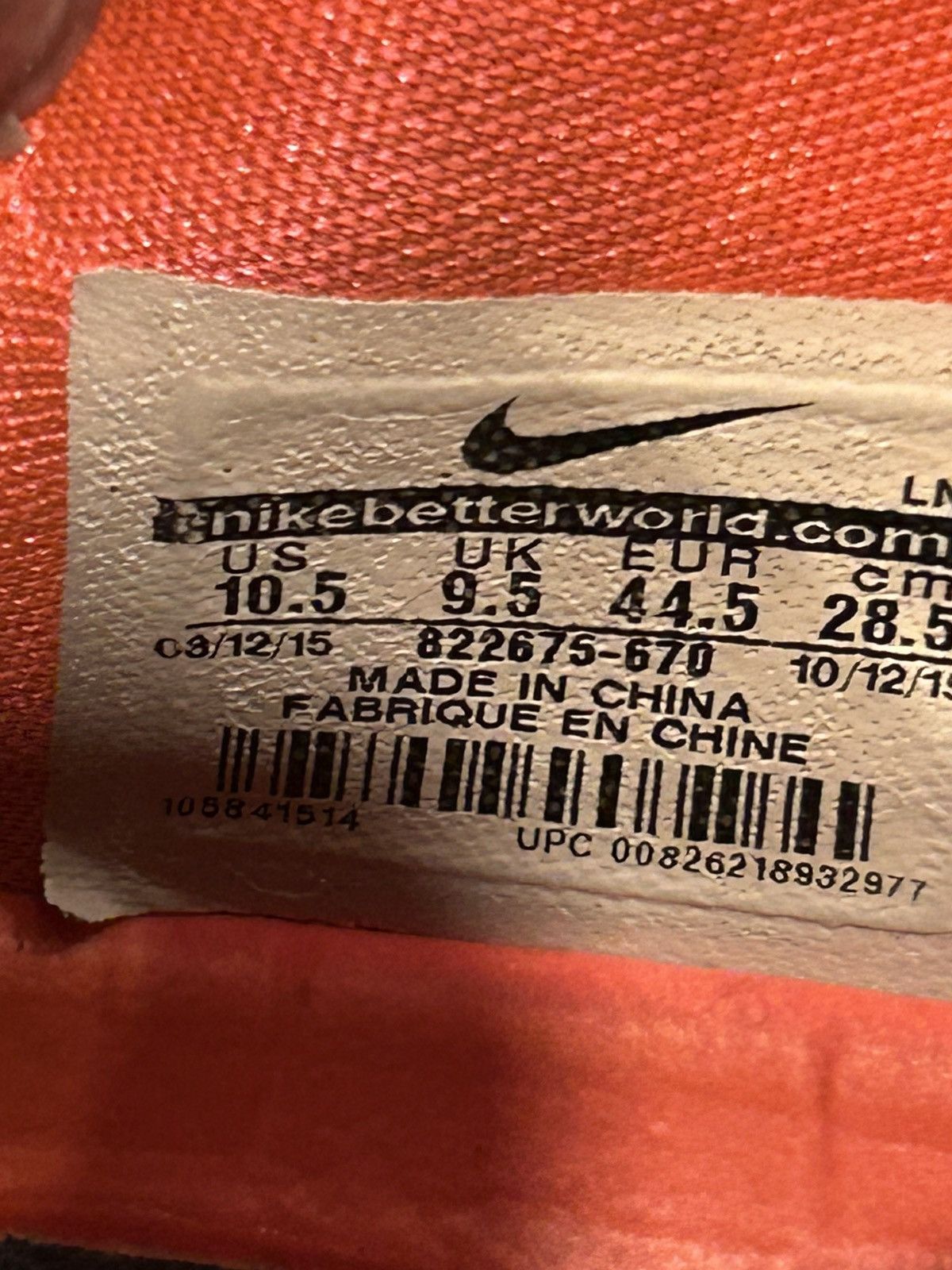 Nike Nike Kobe 11 Size US 10.5 / EU 43-44 - 8 Thumbnail