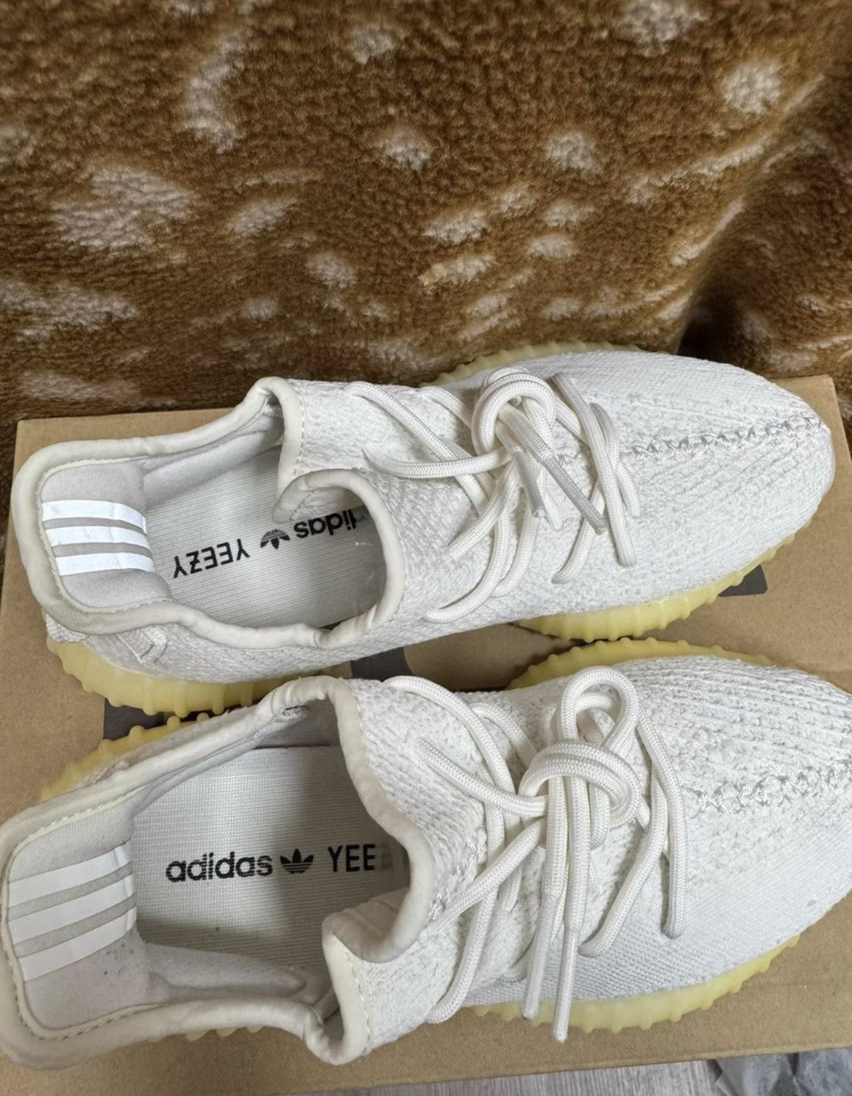 Adidas Adidas Yeezy 350 White CP9366 K37 Size US 7.5 / EU 40-41 - 5 Thumbnail
