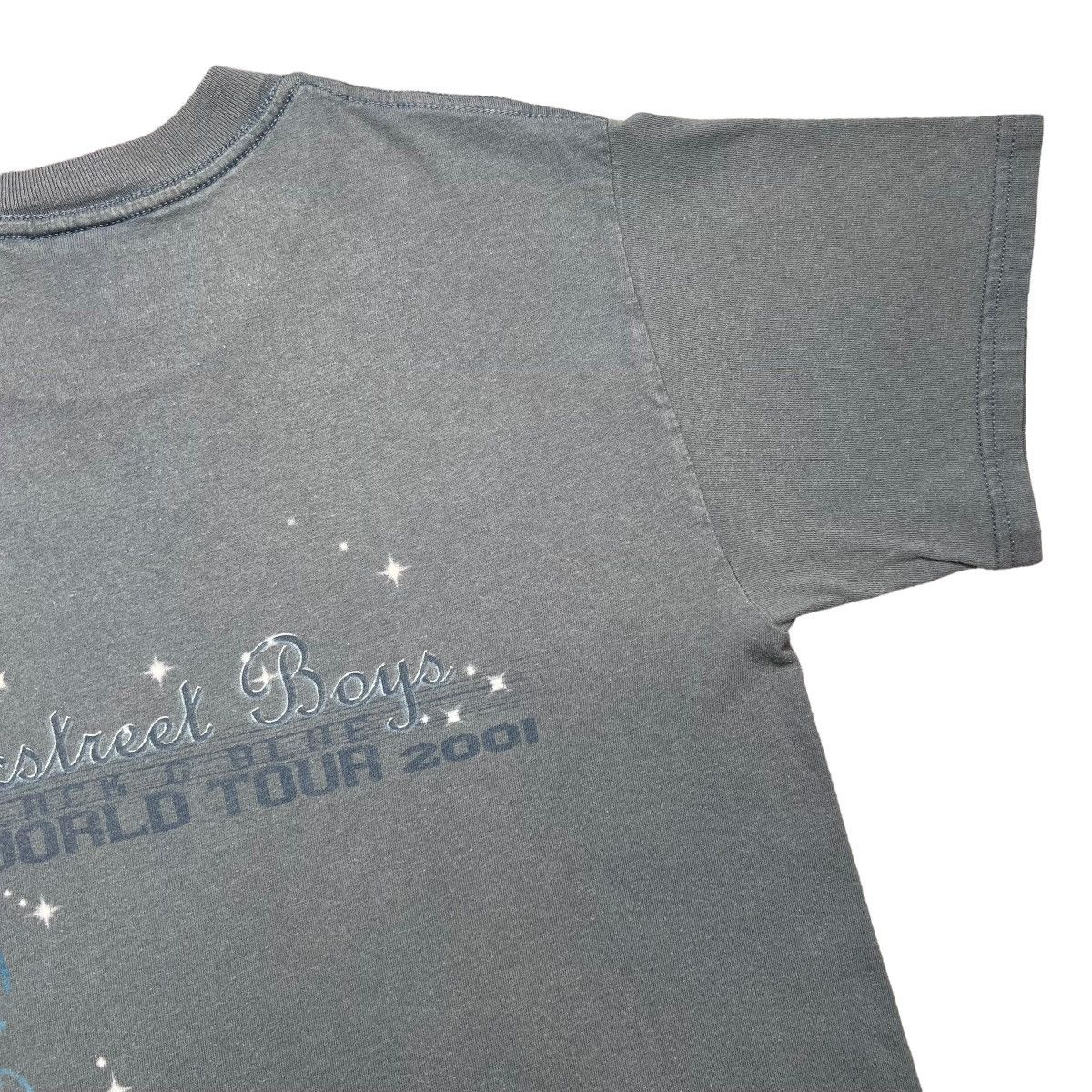 Band Tees × Vintage Vintage 2001 Backstreet Boys Black & Blue World Tour T-Shirt Size US M / EU 48-50 / 2 - 8 Thumbnail