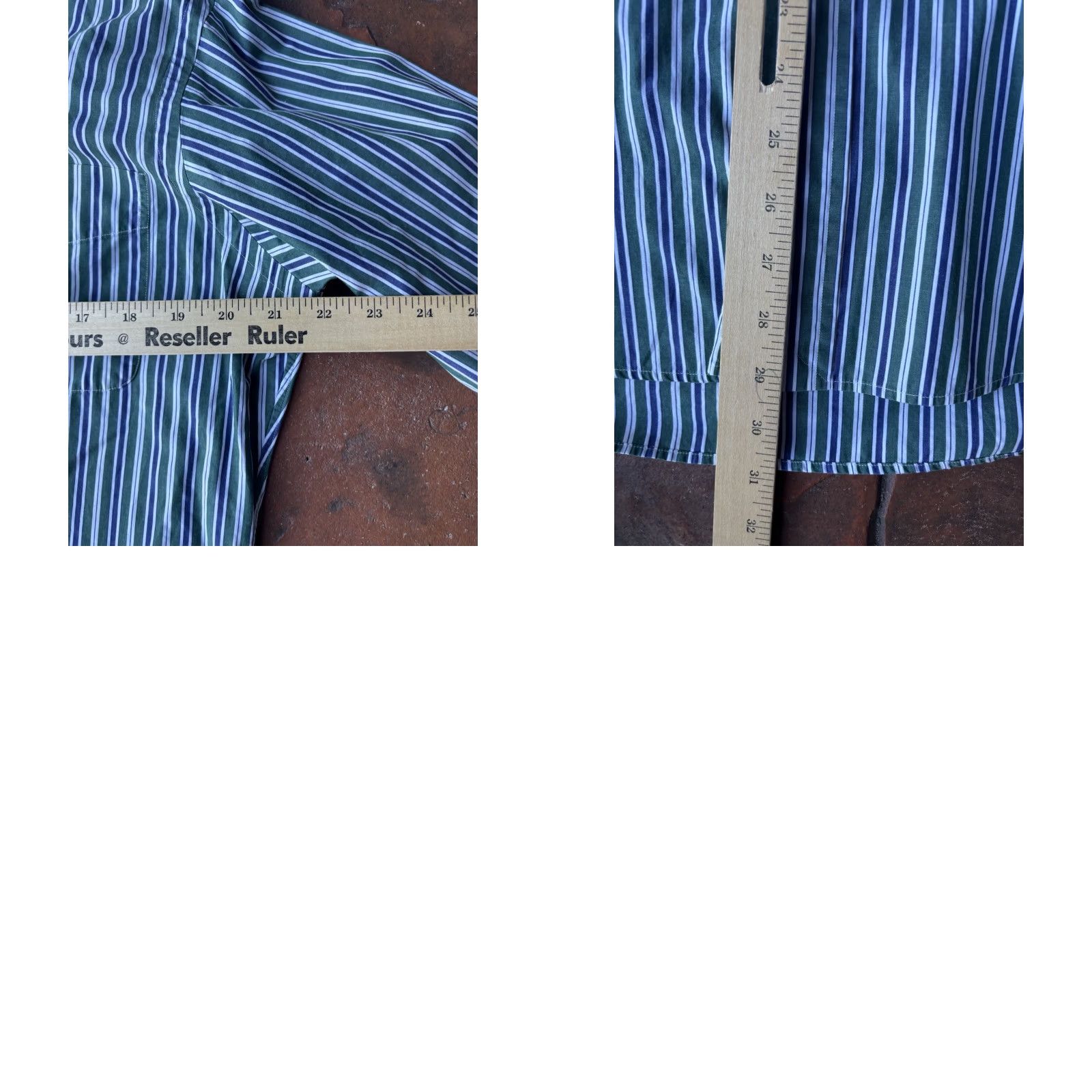 Polo Ralph Lauren VINTAGE Polo Ralph Lauren Curham Striped Button Shirt Mens 15 32/33 Size US M / EU 48-50 / 2 - 8 Thumbnail