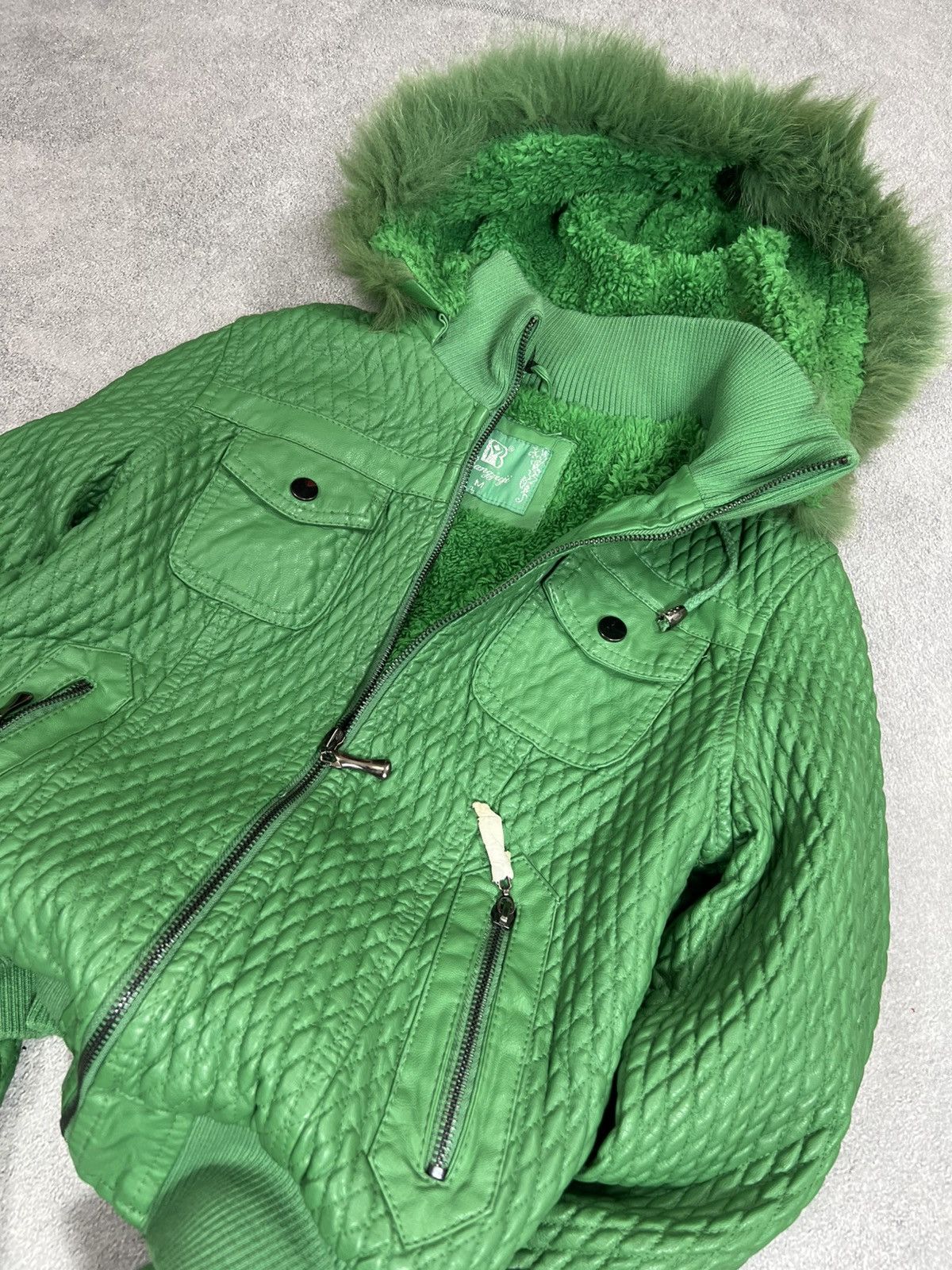 Hysteric Glamour VTG Kapital Style Real Leather Ral Fur Mohair Jacket 90s Size US S / EU 44-46 / 1 - 5 Thumbnail