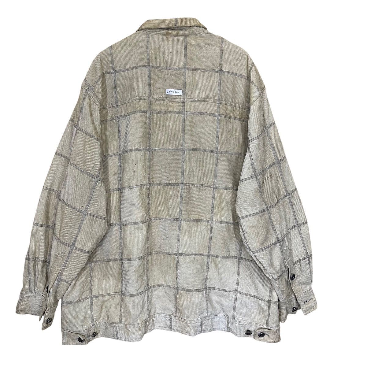 Japanese Brand Karl Kani Japanase Designer Patchwork Zipper Jacket Size US XL / EU 56 / 4 - 9 Thumbnail
