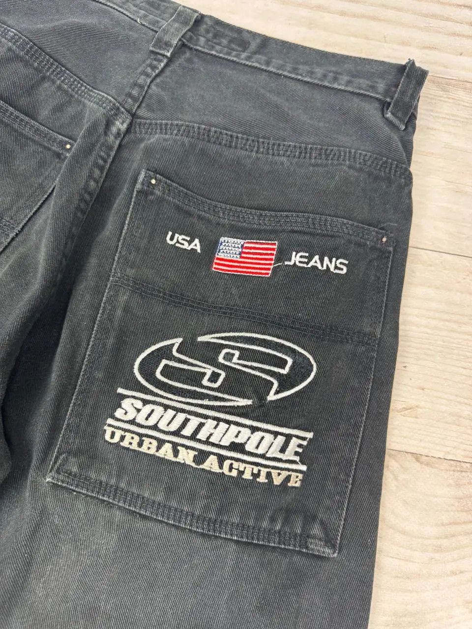 Southpole Vintage Southpole Jeans Denim Y2K 90s Baggy Distrissed Size US 29 - 3 Thumbnail