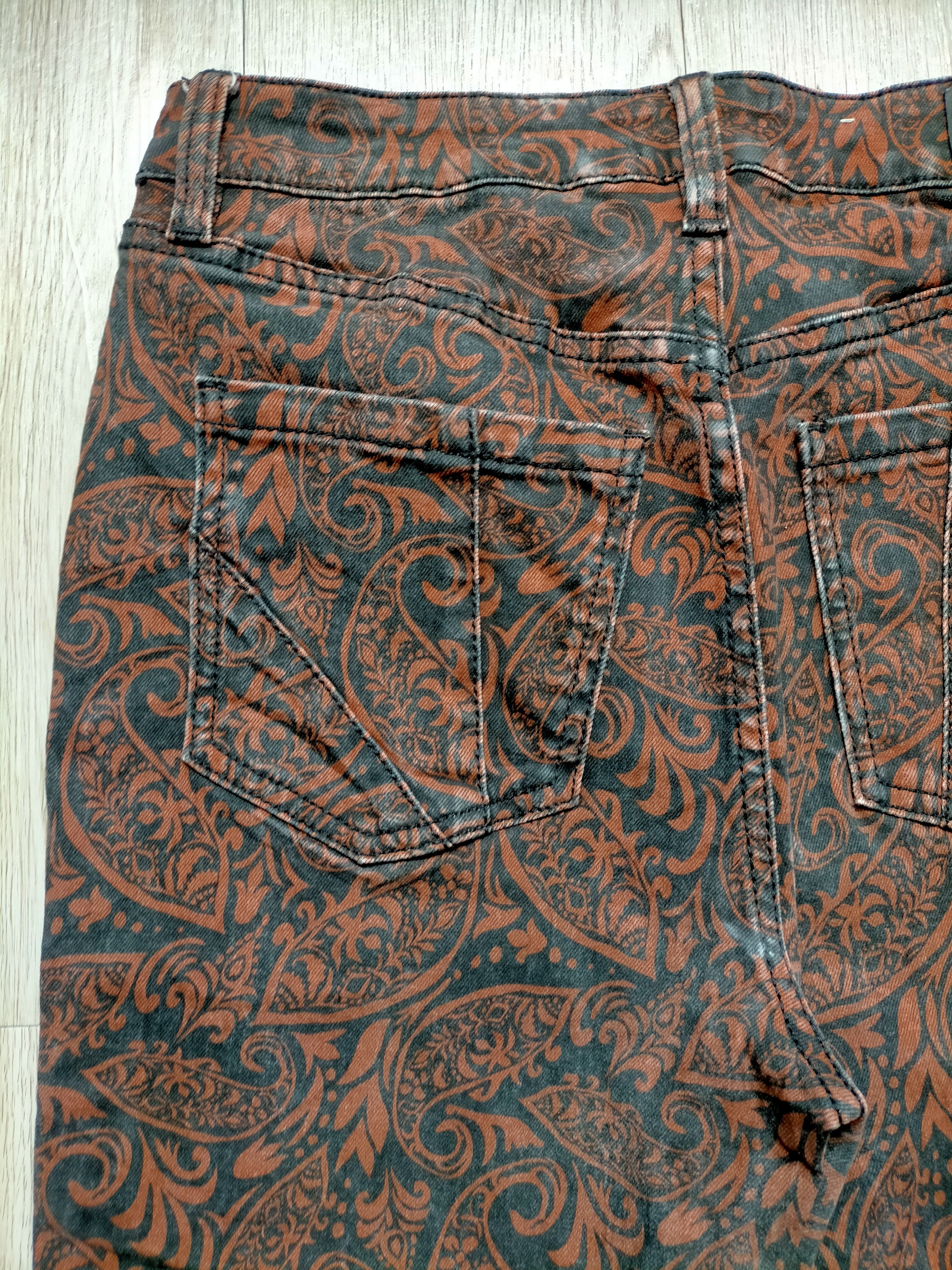If Six Was Nine Flare Jeans Shyanne Paisley Boot cut denim Size US 28 / EU 44 - 8 Thumbnail