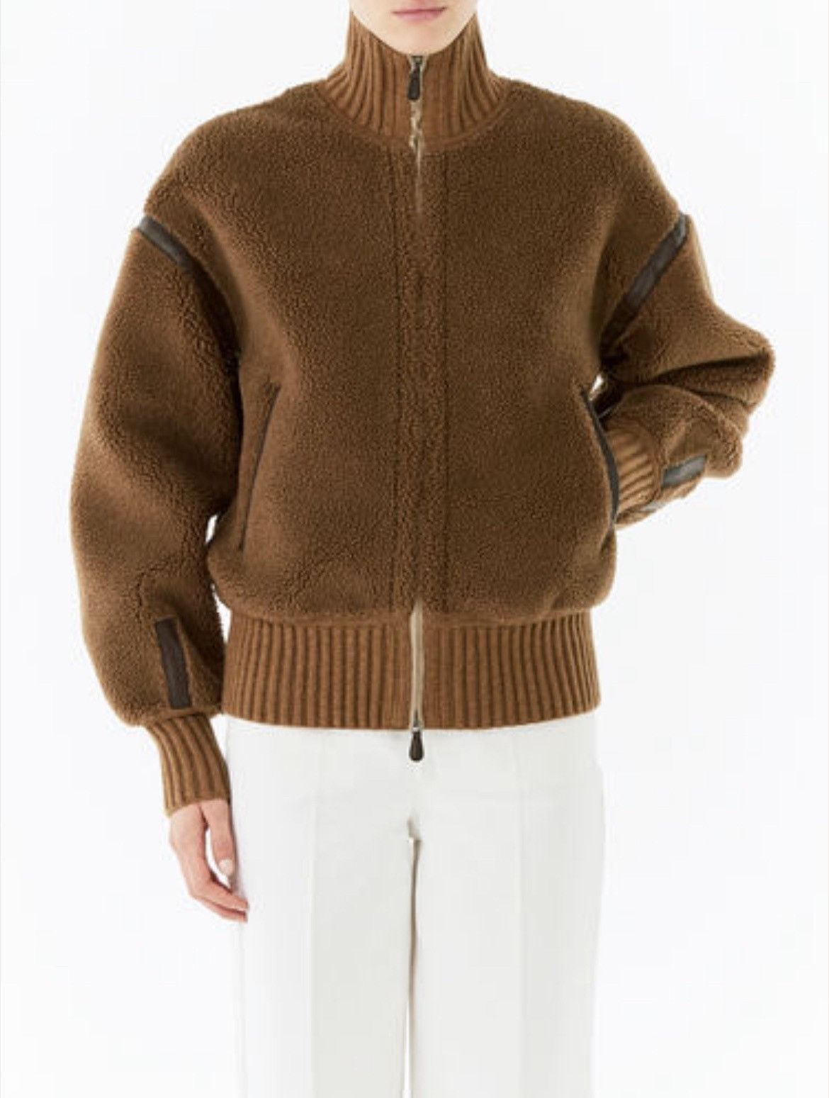 Loro Piana o1srvl11e1125 FAN2597 Amery Jacket in Brown Size L / US 10 / IT 46 - 1 Preview