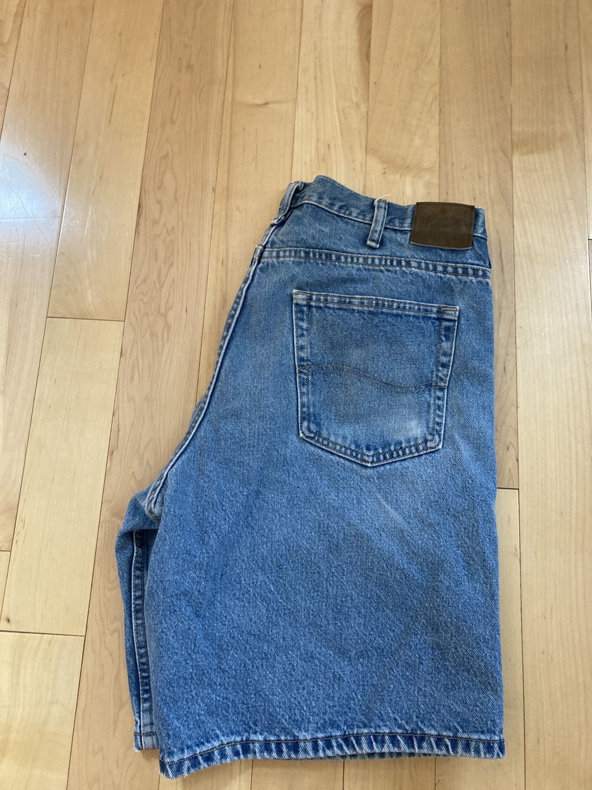 Lee × Vintage Baggy Y2K Jorts perfect fading Size US 38 / EU 54 - 2 Thumbnail