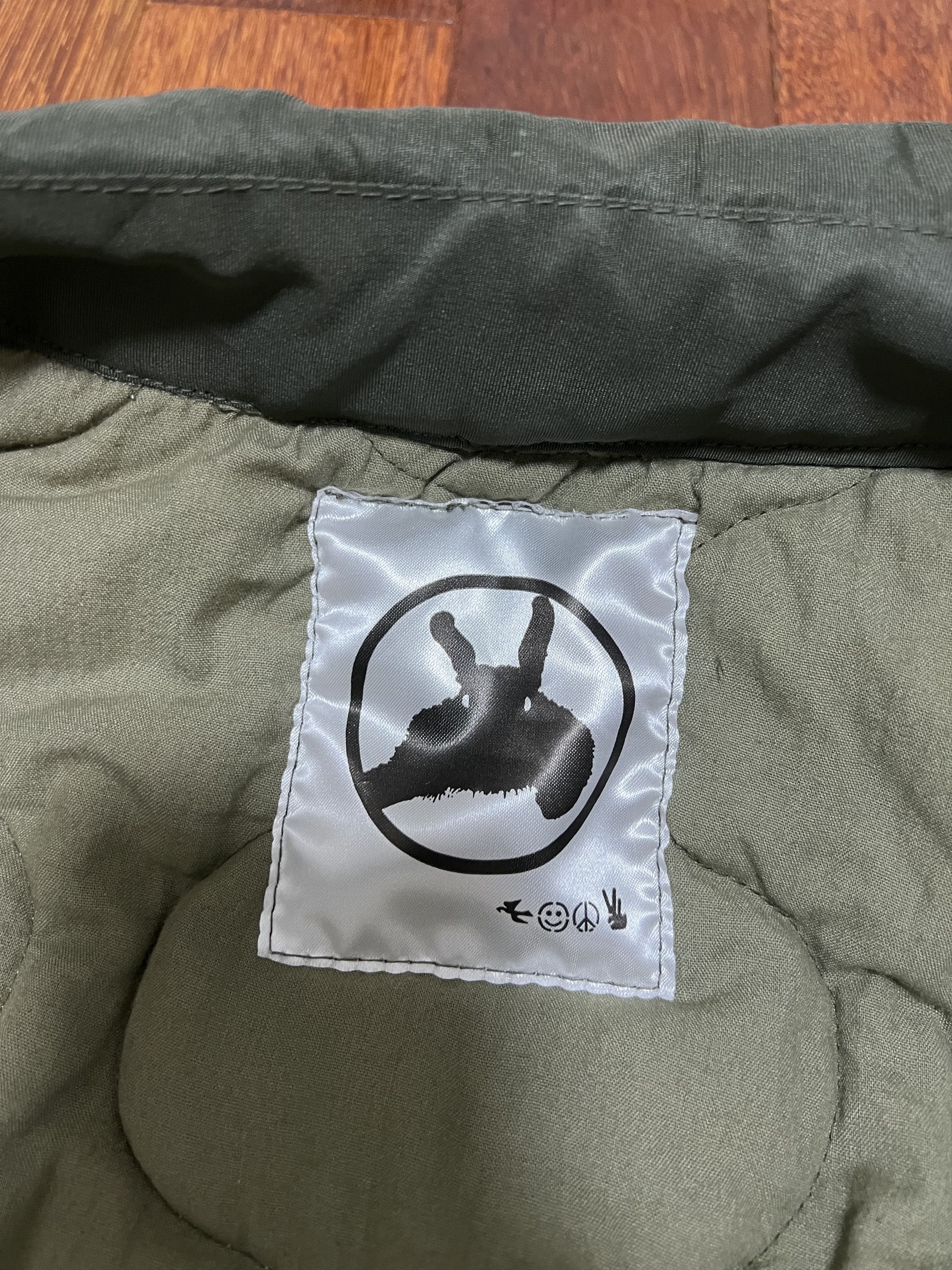 basketcase gallery 💚 Basketcase Flight Military Bomber Jacket Olive Green NEW Size US XL / EU 56 / 4 - 7 Thumbnail
