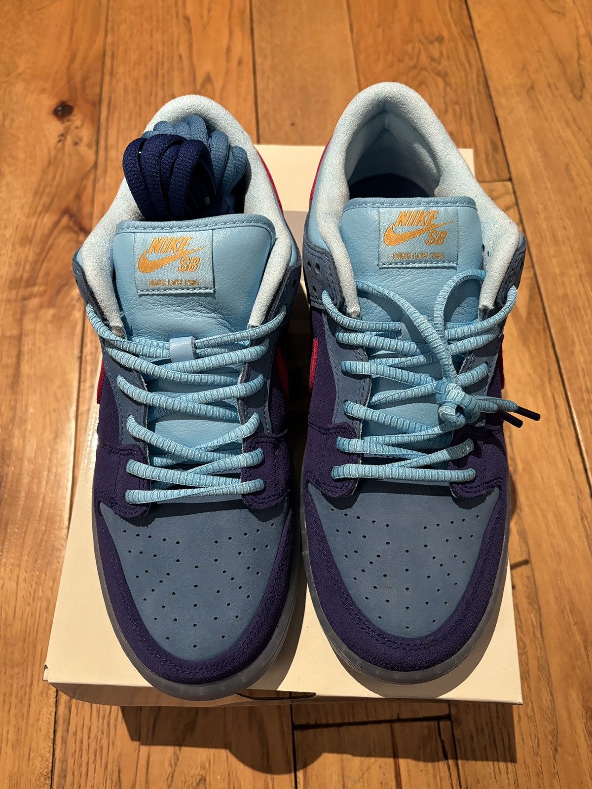 Nike × Run The Jewels Run the Jewels Dunk Low SB Deep Royal Active Pink Size US 9.5 / EU 42-43 - 5 Thumbnail