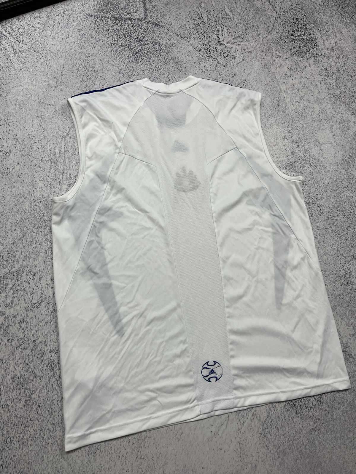 Adidas Newcastle United Adidas Sleeveless Training Jersey 2007 Y2k Size US L / EU 52-54 / 3 - 14 Thumbnail