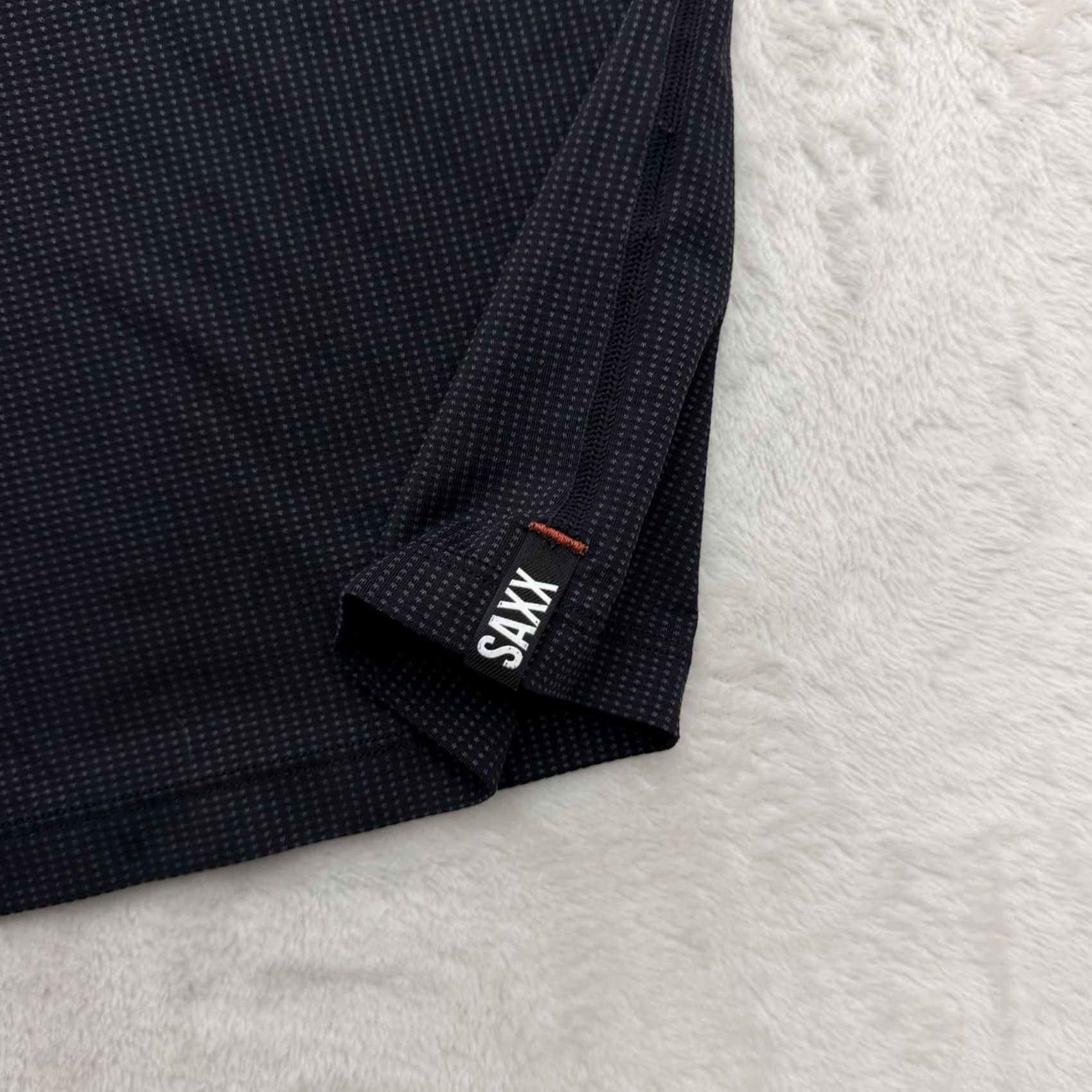 Vintage SAXX Quest Shirt Mens XL Black Long Sleeve Crew Performance Travel Base Layer Size US XL / EU 56 / 4 - 6 Thumbnail