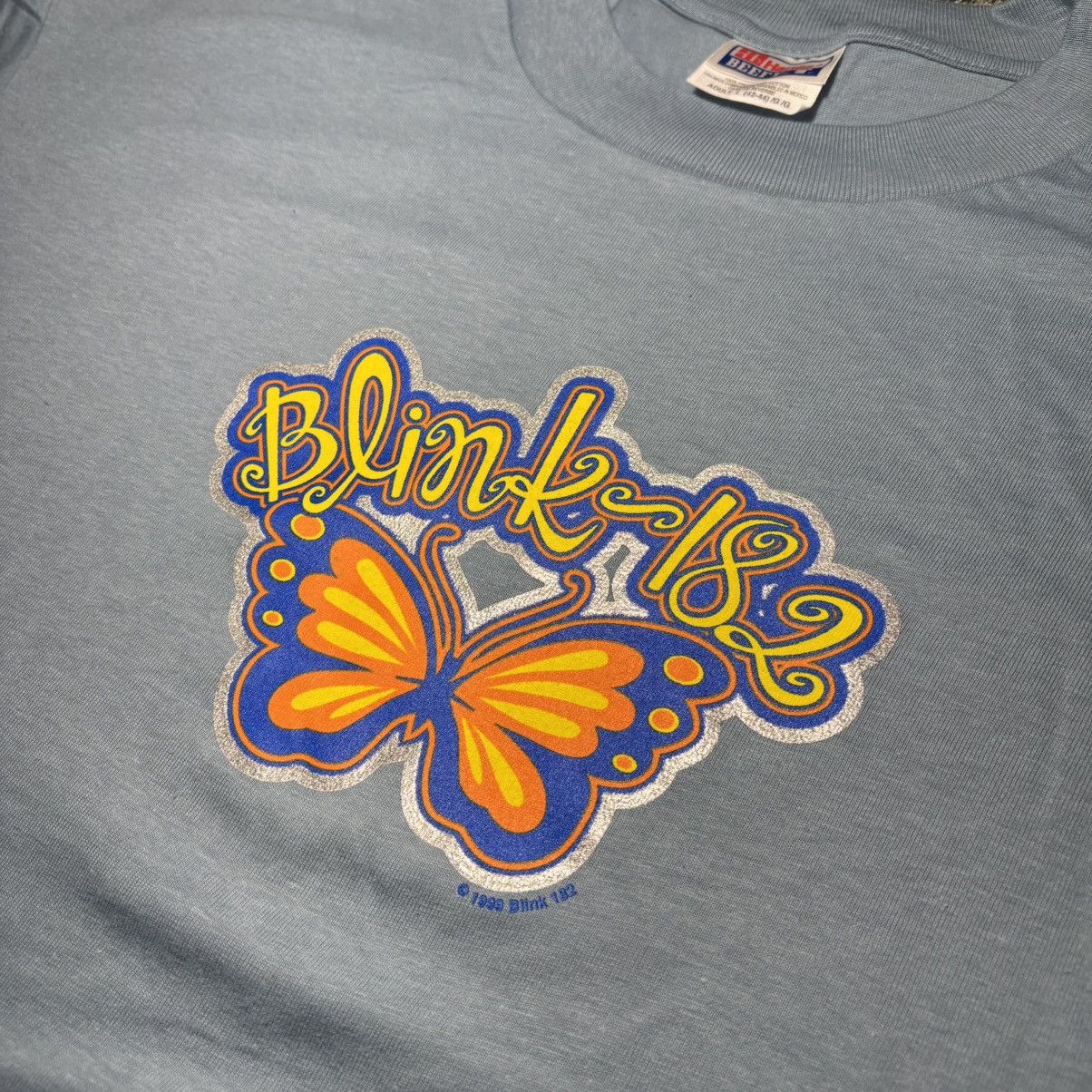 Vintage Vintage Blink 182 Tour Shirt Punk Rock 1999 Original Concert Size US L / EU 52-54 / 3 - 2 Thumbnail