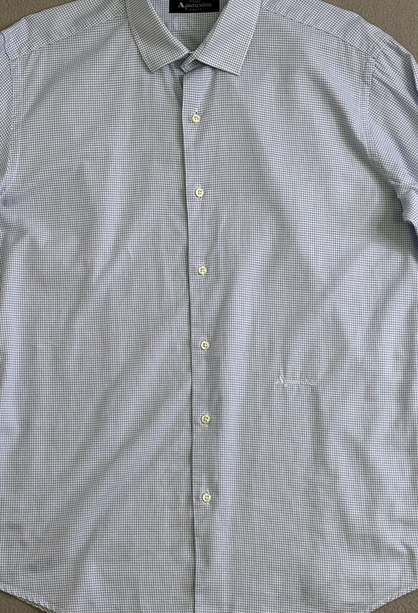 Aquascutum Aquascutum Shirt Size 40 Size US L / EU 52-54 / 3 - 6 Thumbnail