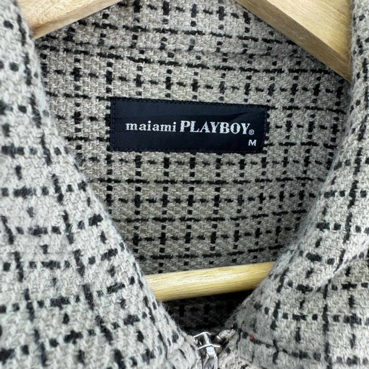 Playboy VTG Maiami Playboy Tweed Pattern Jacket Size US M / EU 48-50 / 2 - 8 Thumbnail