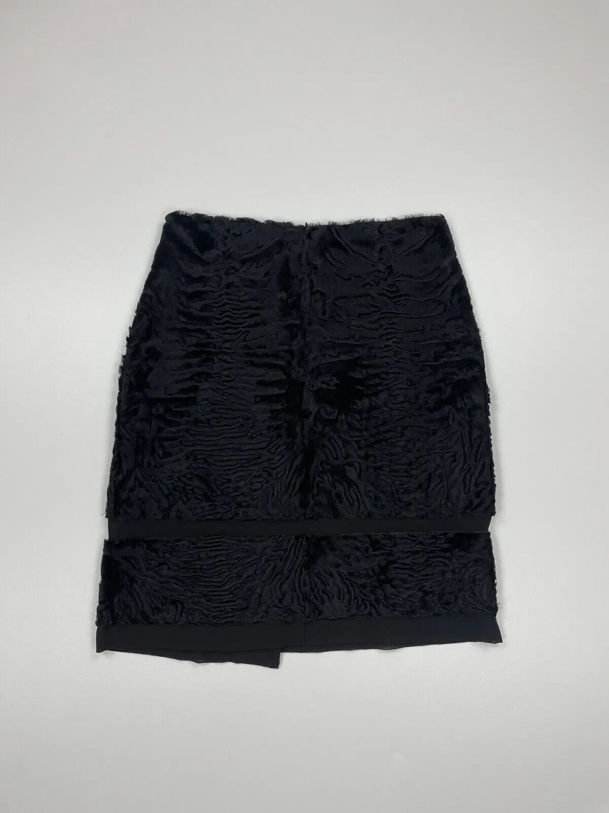 Dolce & Gabbana VINTAGE 2000s Dolce&Gabbana LAMBSKIN SILK SKIRT ARCHIVE Size 27" / US 4 / IT 40 - 8 Thumbnail