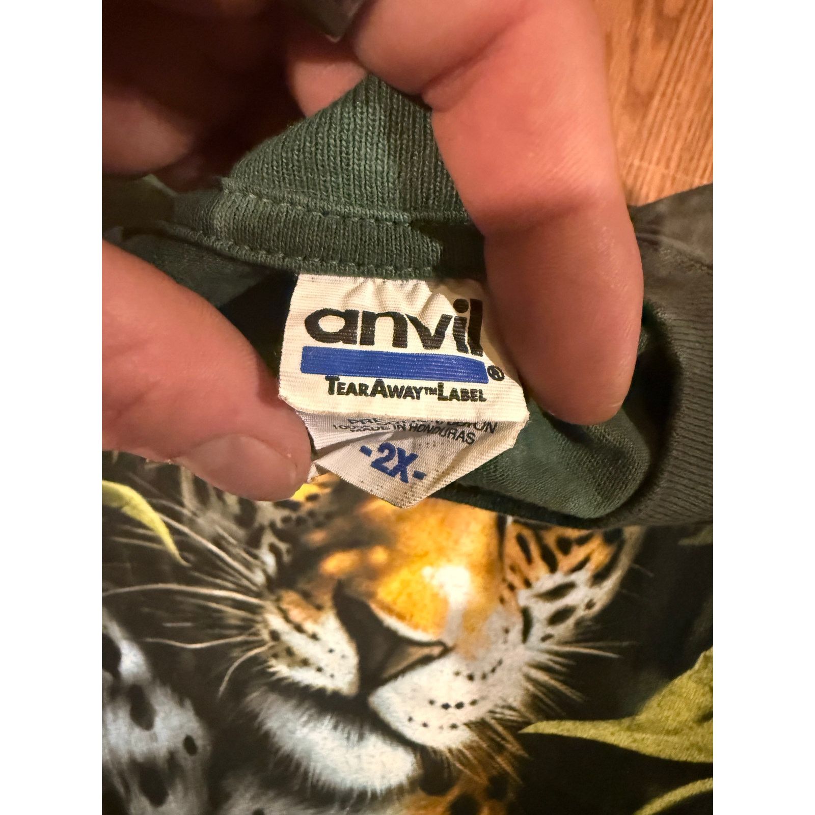 Anvil Green Dye Rainforest cafe size 2XL Size US XXL / EU 58 / 5 - 2 Thumbnail