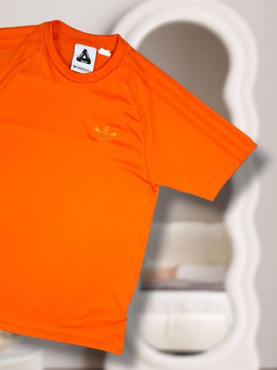 Adidas Adidas x Palace Orange Hiking Mountain Golf Tee Shirt S Size US S / EU 44-46 / 1 - 4 Thumbnail
