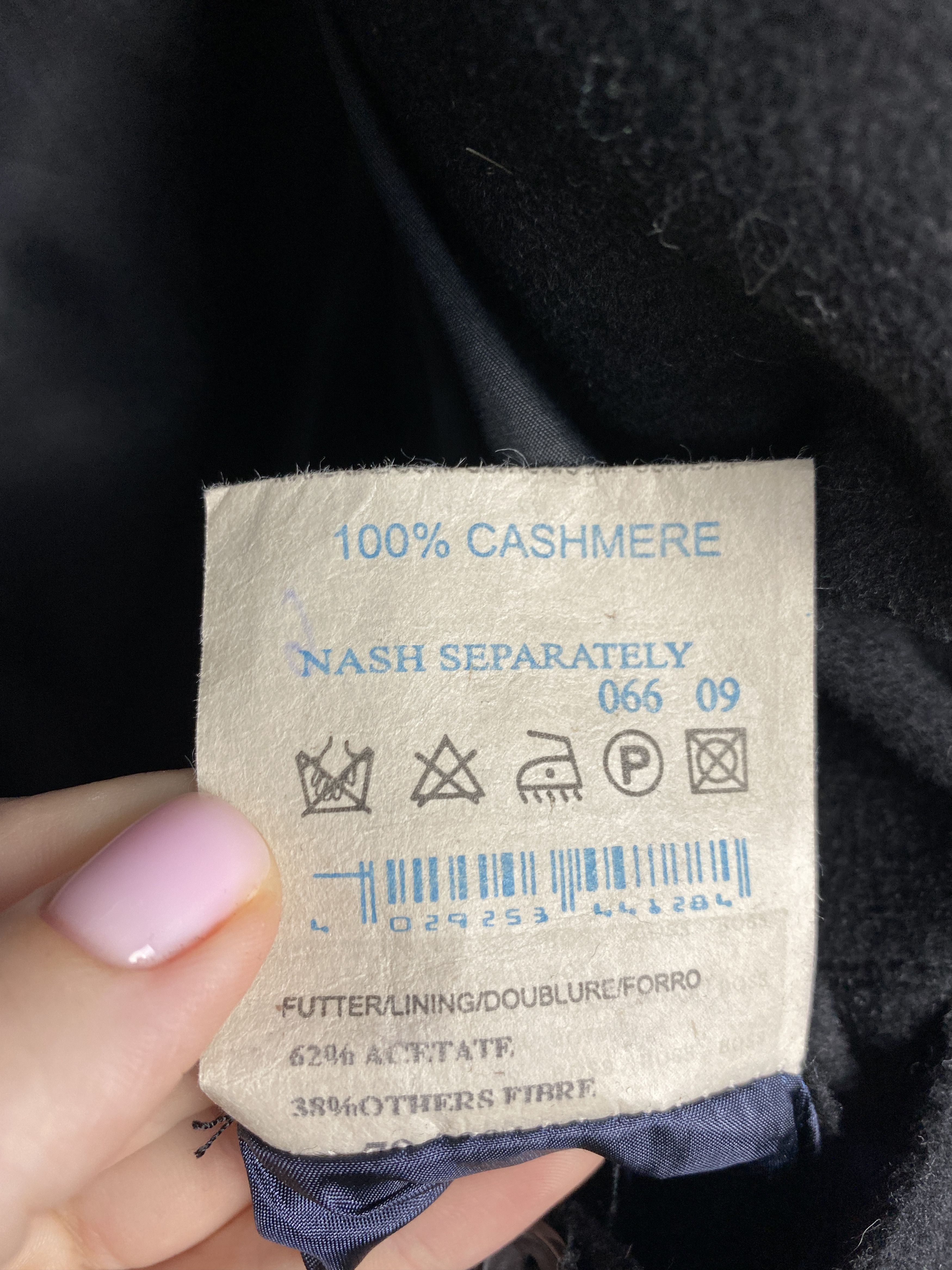 Hugo Boss Hugo Boss Vintage Mens Cashmere Wool Coat Jacket Size US M / EU 48-50 / 2 - 6 Thumbnail