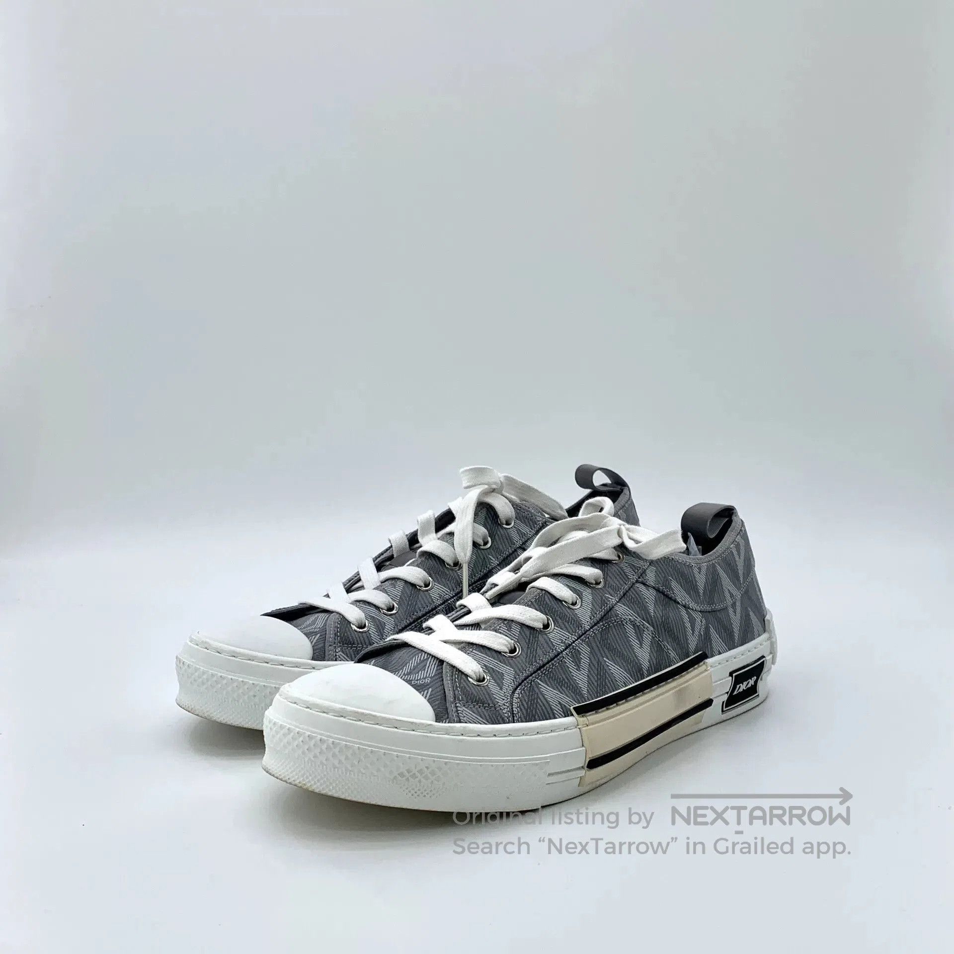 Dior Dior B23 Low-Top Canvas Sneakers. Size US 10 / EU 43 - 1 Thumbnail