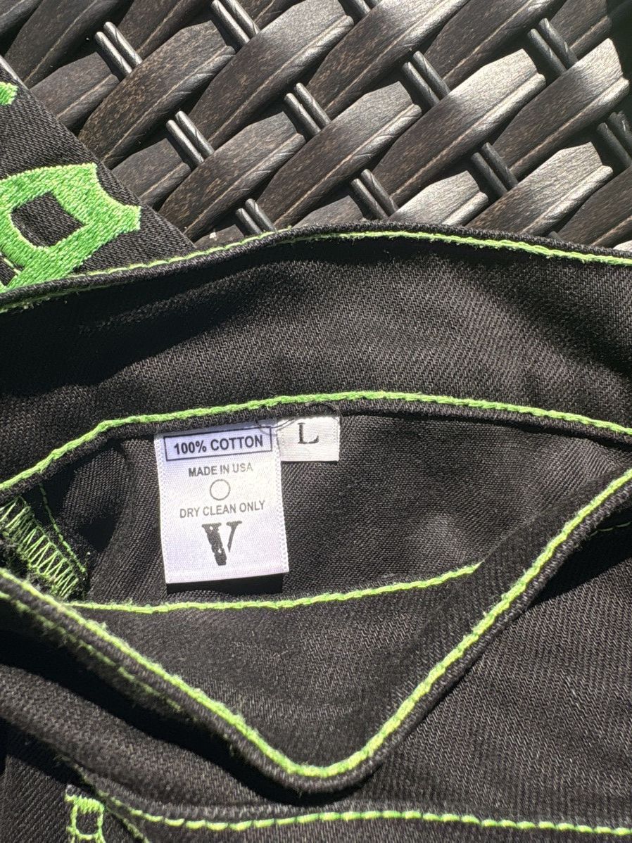 Vlone Vlone Old English Denim Size US 34 / EU 50 - 9 Thumbnail