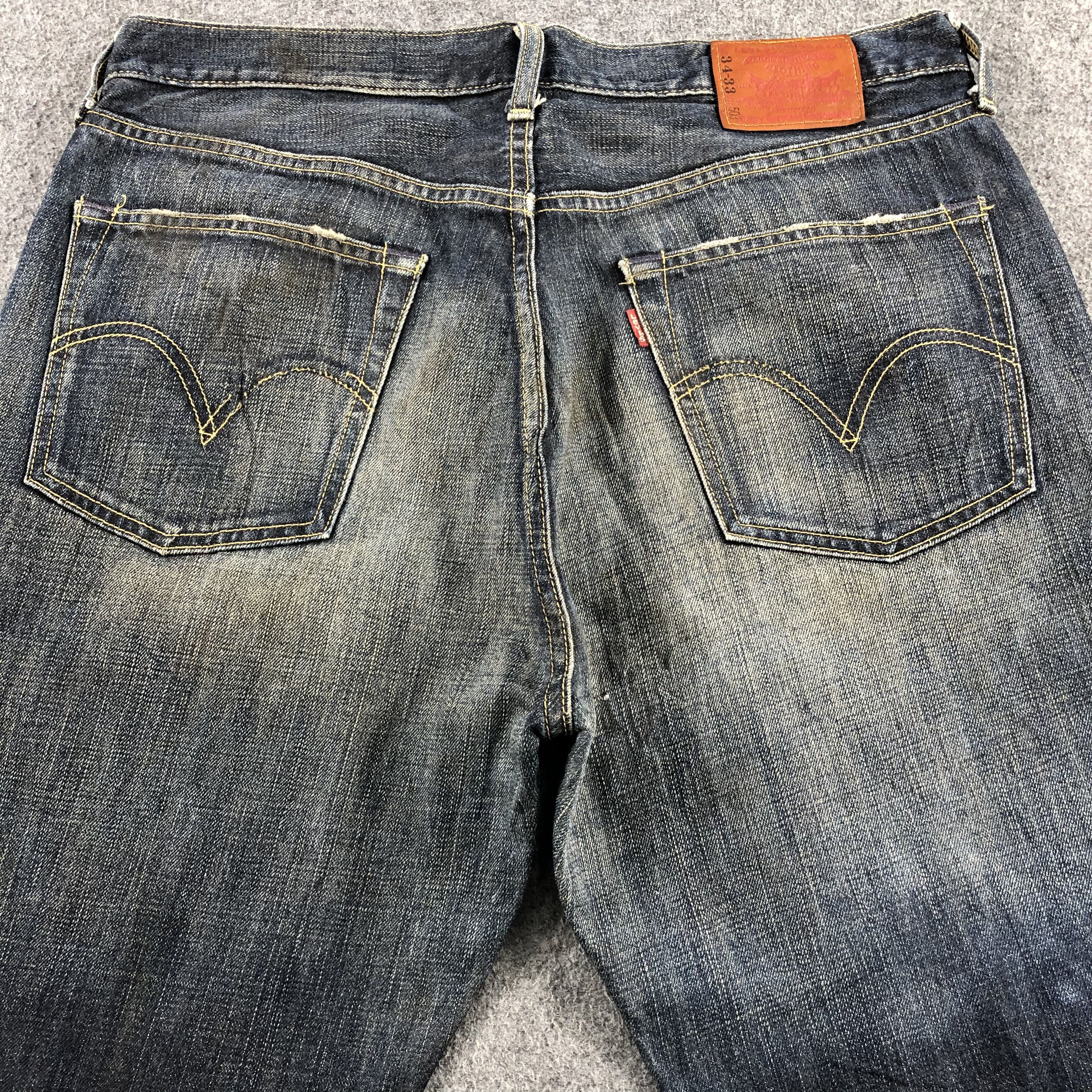 Levi's Vintage 90s Levis 503 Earth Tone Jeans-J1758 Size US 35 - 4 Thumbnail