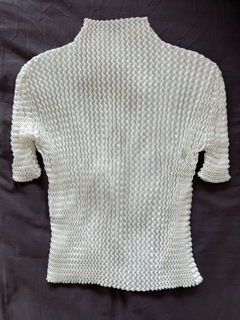 Issey Miyake Issey Miyake size:2 Main line diamond-patterned white shor Size XS / US 0-2 / IT 36-38 - 1 Thumbnail