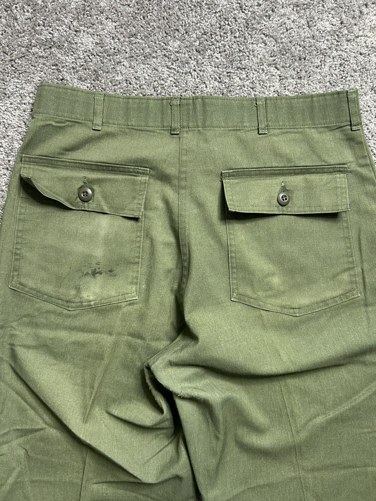 Other Vintage 80s Military OG 507 Pants YKK Zipper Size US 33 - 4 Thumbnail