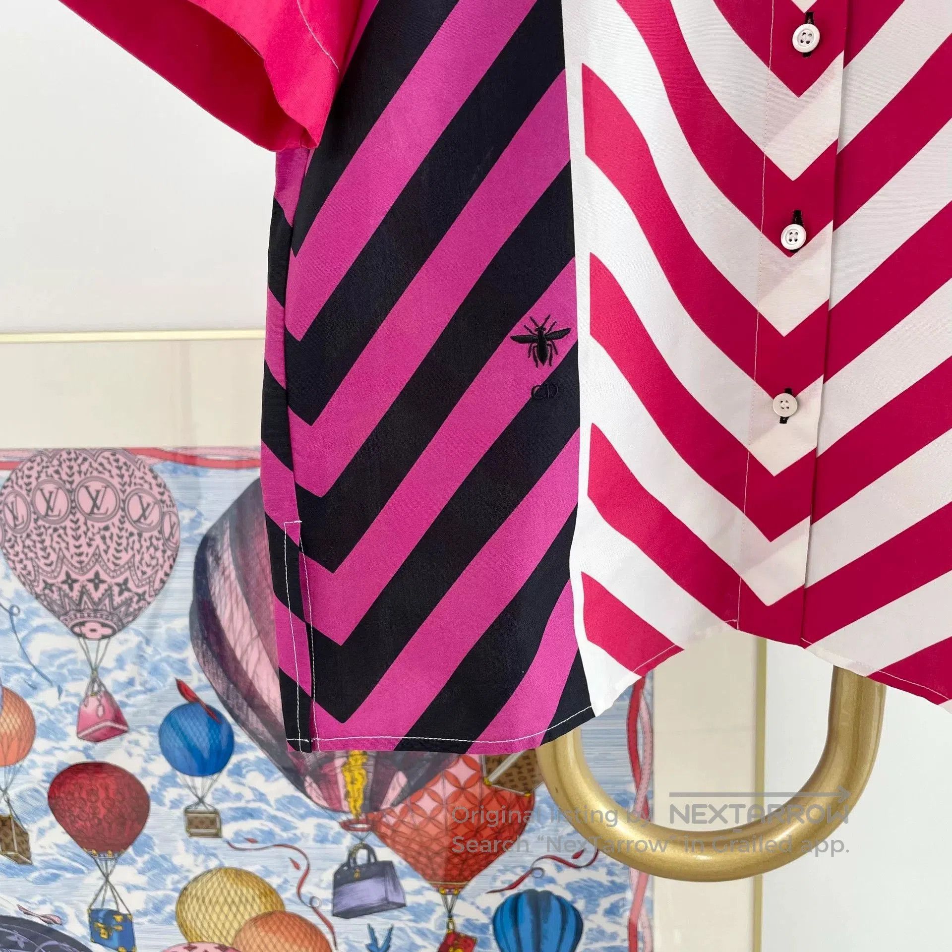Dior christian dior colorful short sleeve shirt. Size US S / EU 44-46 / 1 - 5 Thumbnail