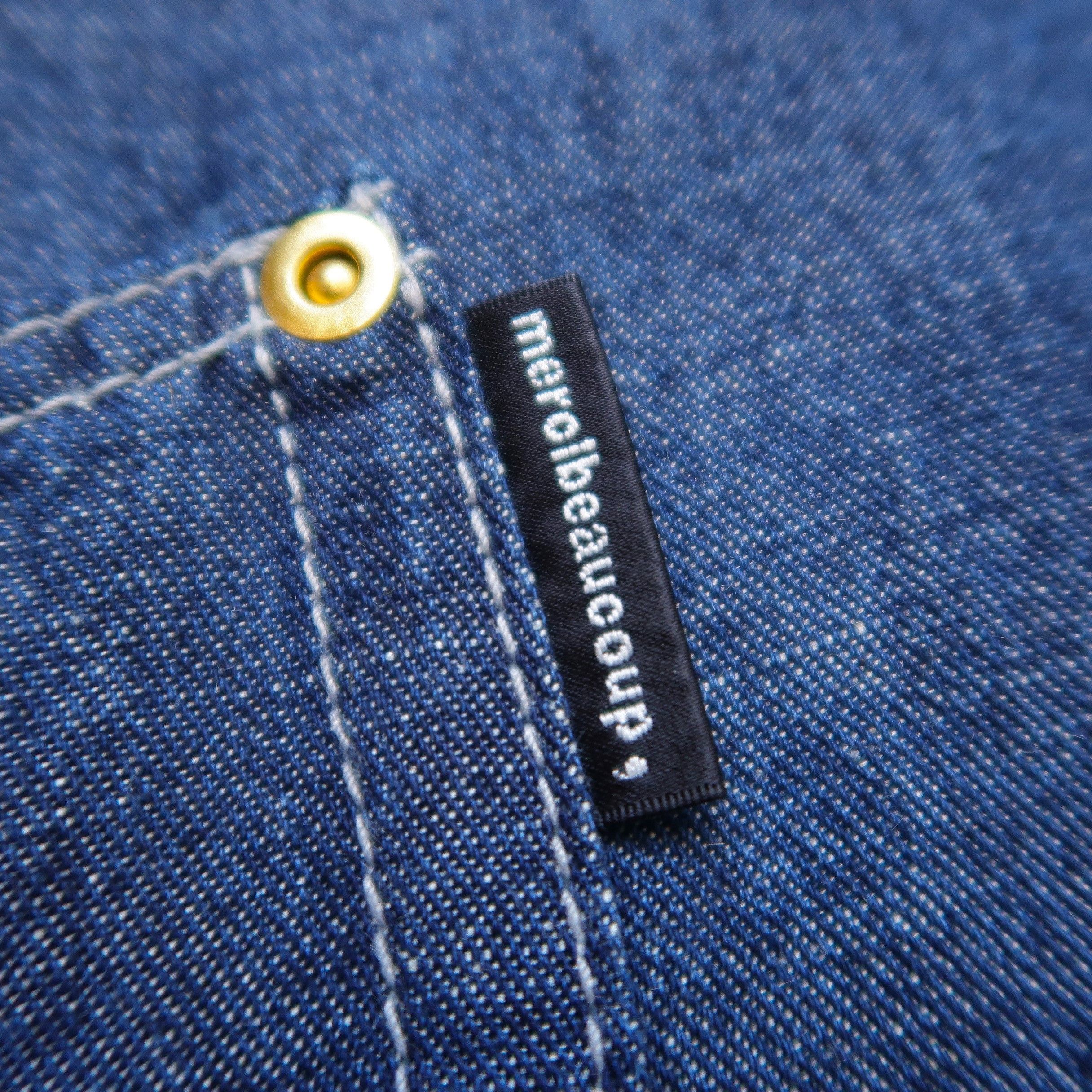 Issey Miyake Issey Miyake Mecibeaucoup Indigo Dye Psychedelic Reverse Size US 32 / EU 48 - 5 Thumbnail