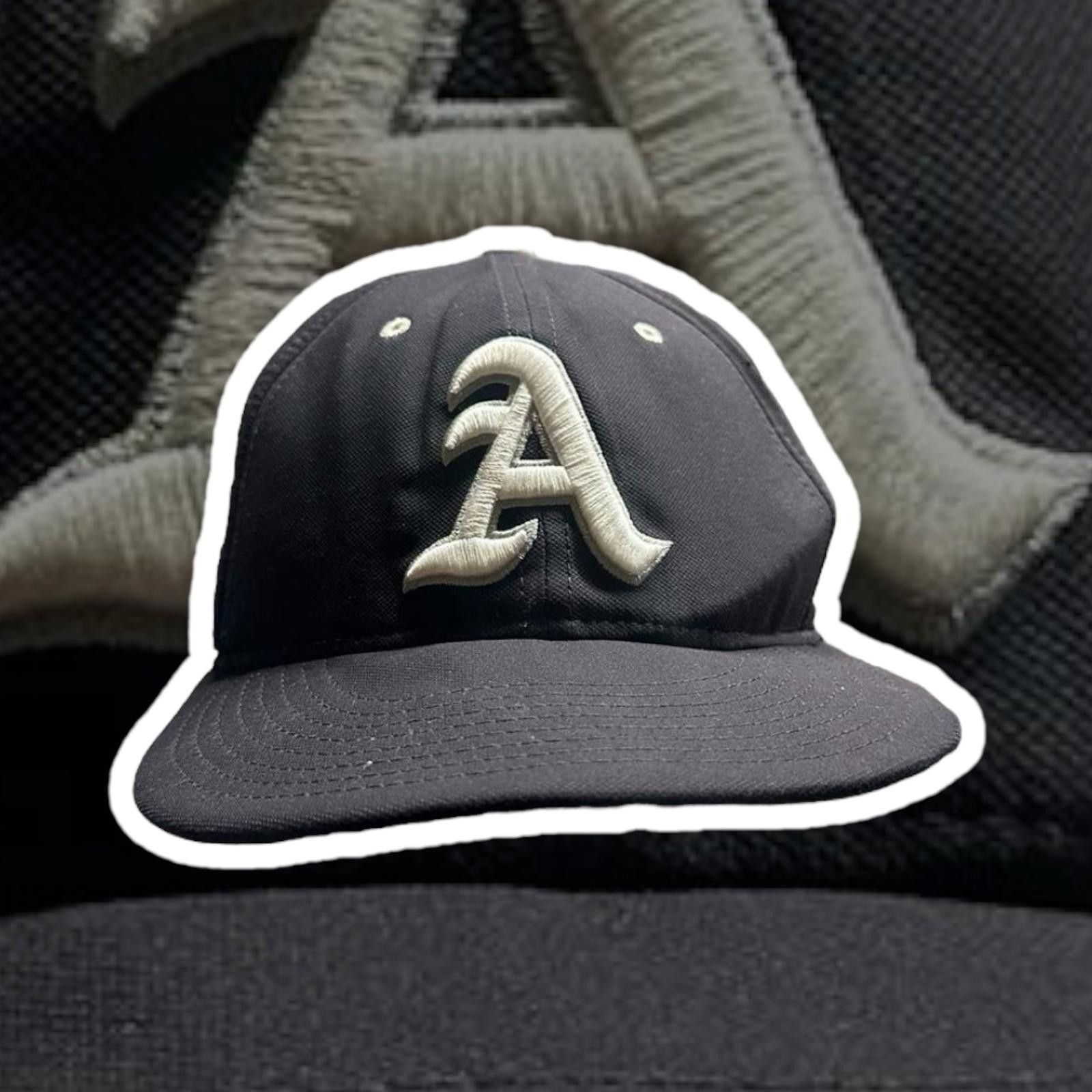 Other Stylish Black Snapback Cap with White Lettering Size ONE SIZE - 1 Thumbnail