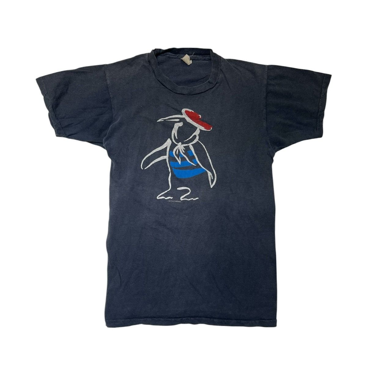 Vintage Vintage 1982 Fleetwood Mac Mirage Tour Penguin T-Shirt Size S / US 4 / IT 40 - 1 Thumbnail