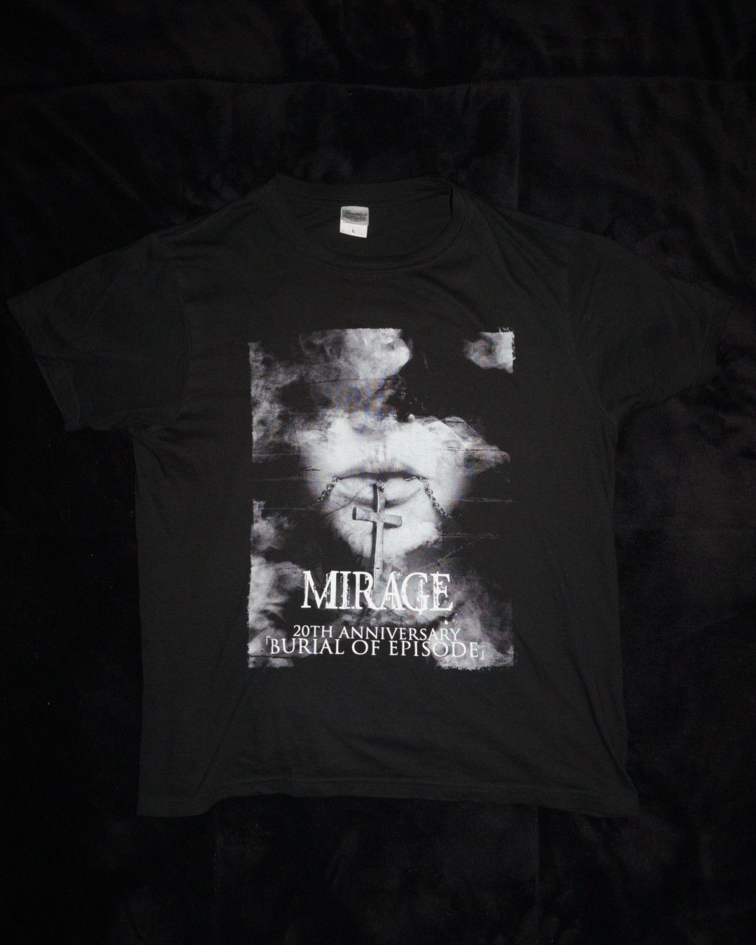 Japanese Brand Mirage "20th Anniversary – Burial of Episode" Japan Band Tee Size US L / EU 52-54 / 3 - 1 Thumbnail