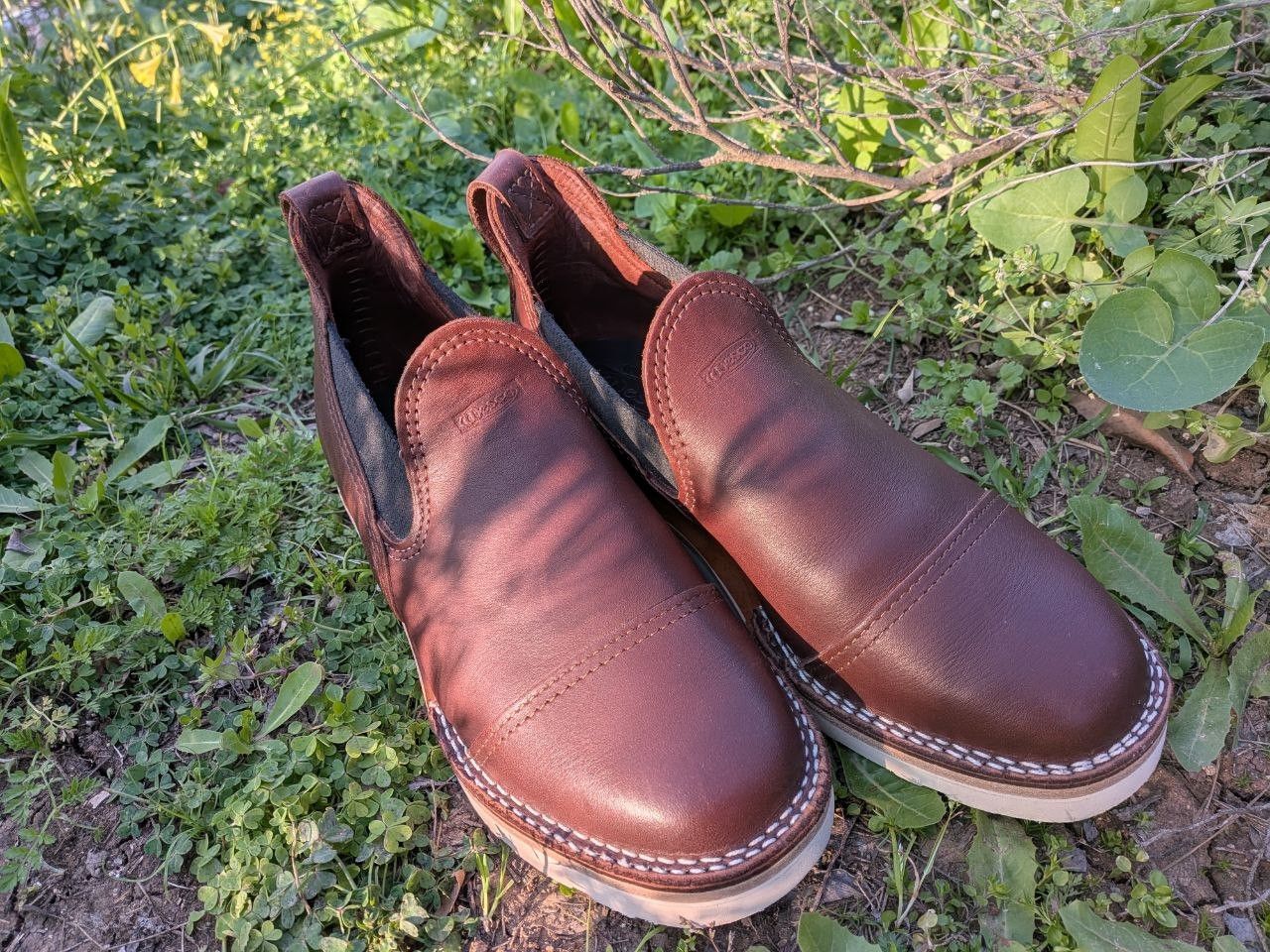WESCO Wesco Romeo MTO Toe Cap Slip On Shoes Size US 7.5 / EU 40-41 - 2 Thumbnail