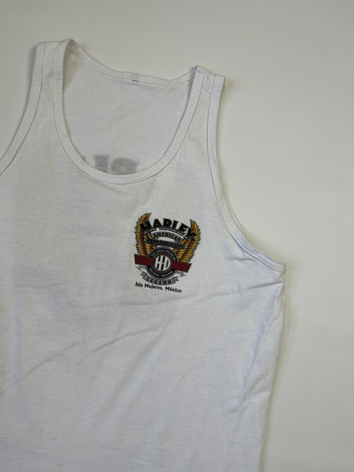 Harley Davidson × Vintage Harley Davidson Mexico Vintage Moto Motorcycles Tank Top Size US M / EU 48-50 / 2 - 4 Thumbnail