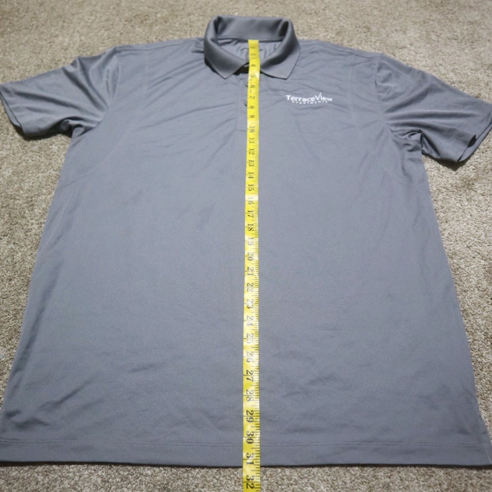 Vintage Sport-Tek Shirt Mens XL Button-Up Polo Gray Short Sleeve Casual Modern Modern Shirt? Size US XL / EU 56 / 4 - 7 Thumbnail