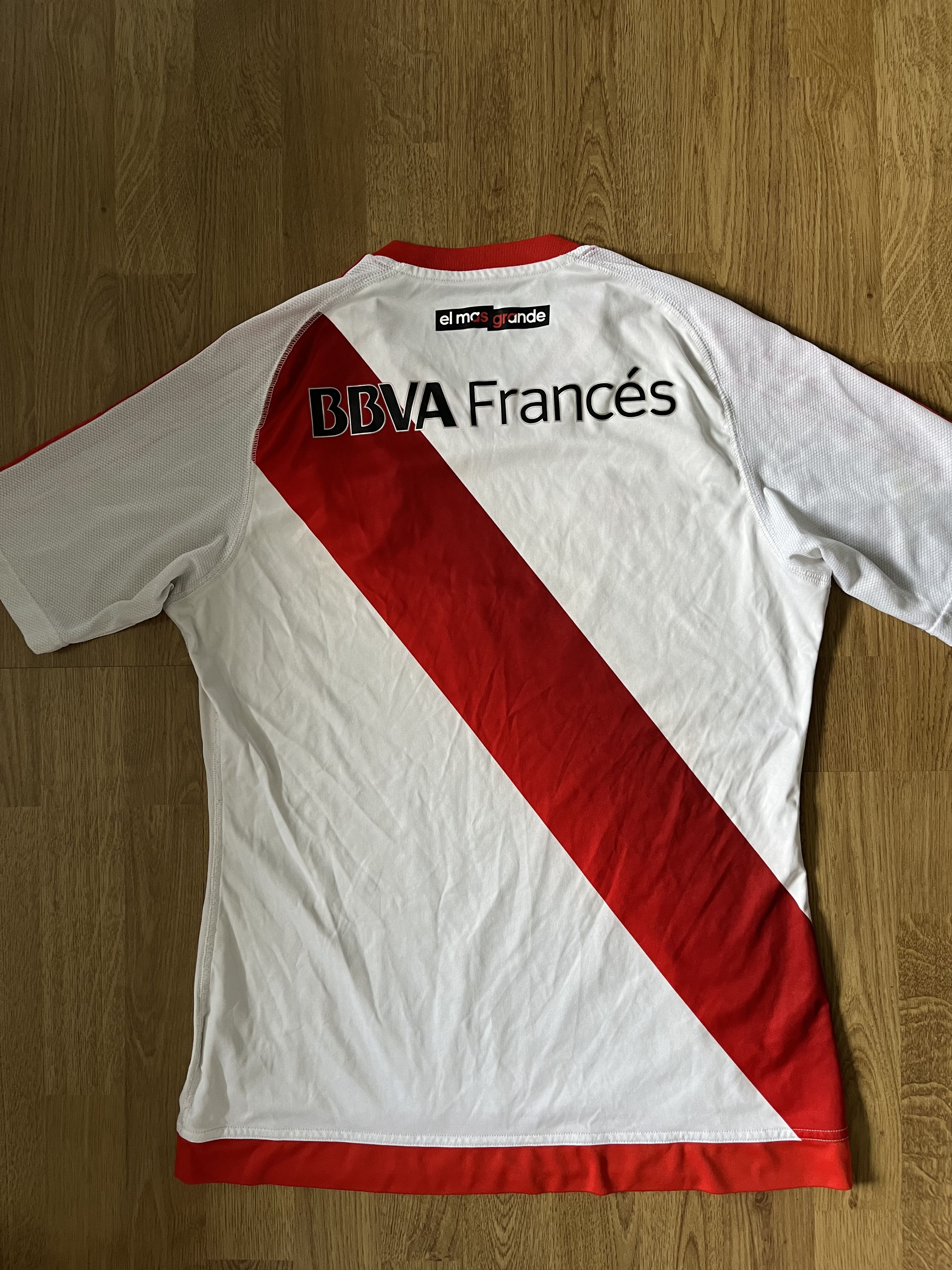 Adidas Adidas River Plate 2016 home football kit Size US M / EU 48-50 / 2 - 2 Thumbnail