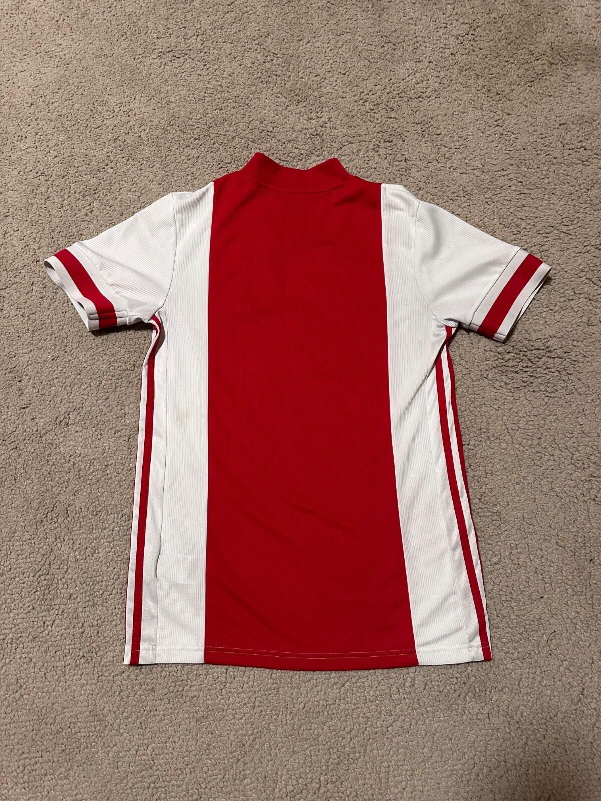 Adidas AJAX ADIDAS 2020/2021 FOOTBALL SOCCER HOME JERSEY Sz S Size US S / EU 44-46 / 1 - 5 Thumbnail